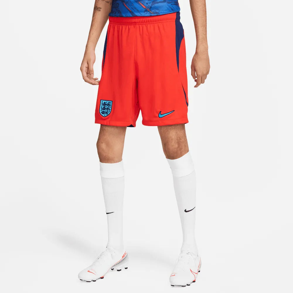 Nike 2022-23 England Away Stadium Short Red-Blue Void (Model - Front)
