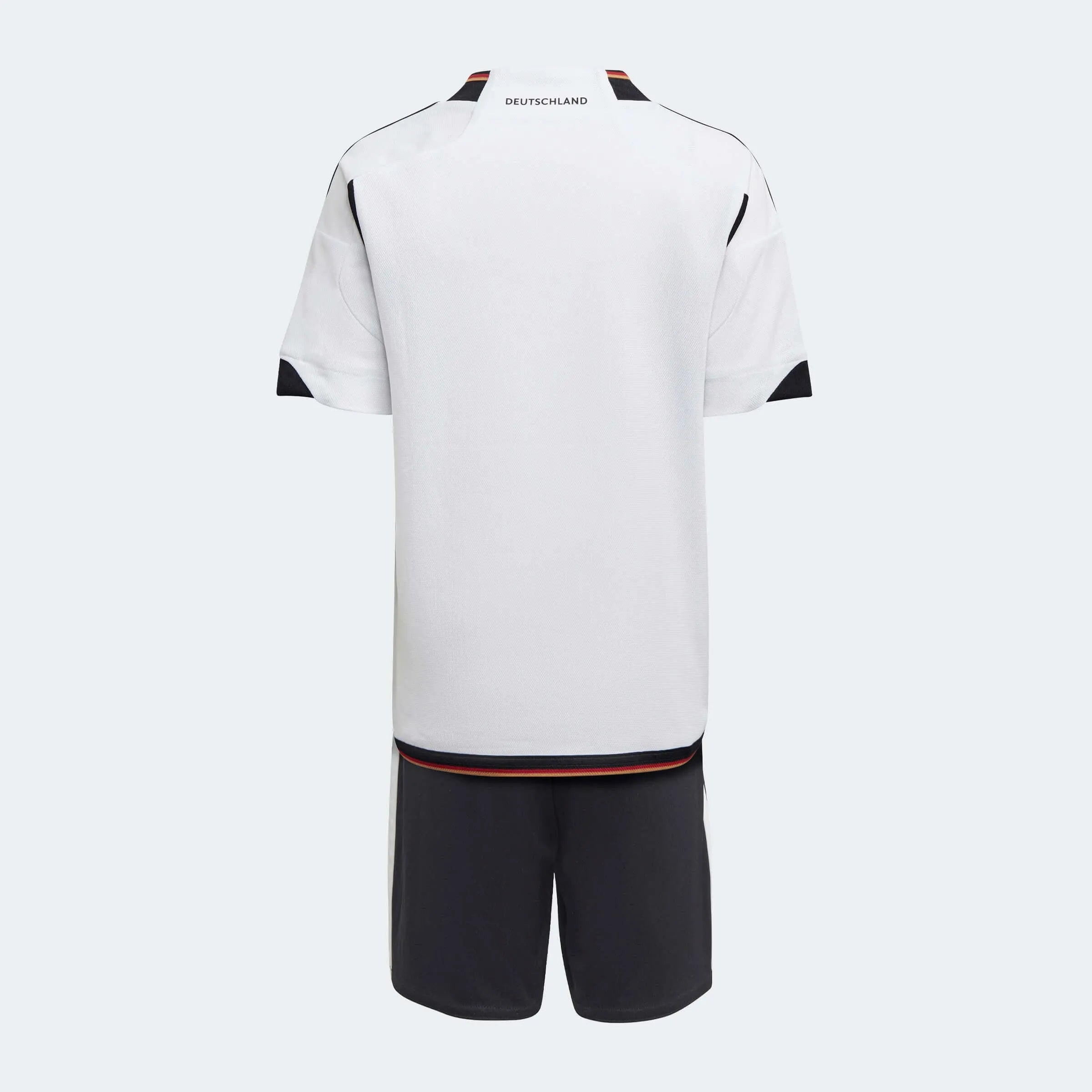 adidas 2022-23 Germany Home Mini Kit White-Black (Kit - Back)