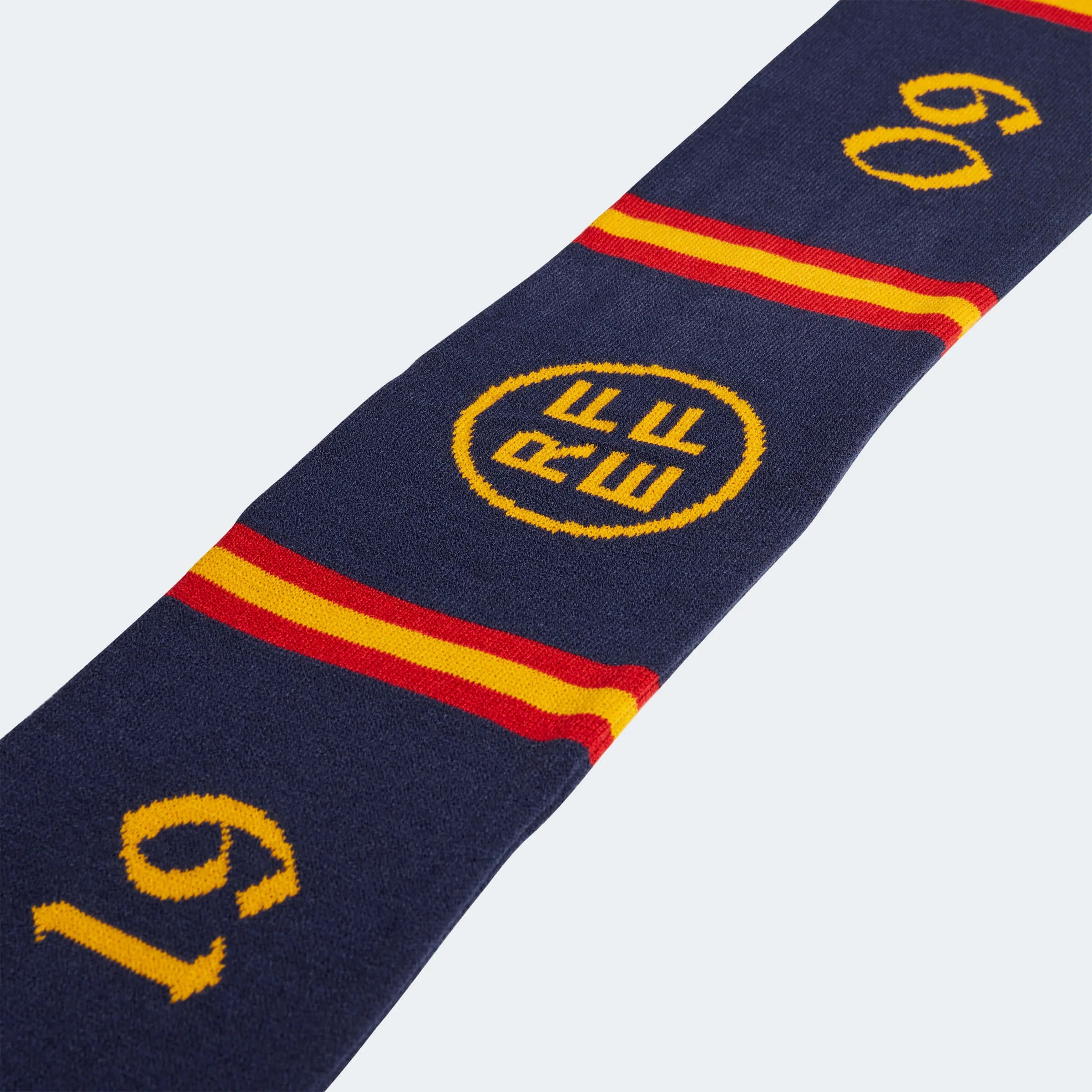 adidas 2022-23 Spain Scarf - Navy-Red (Detail 1)