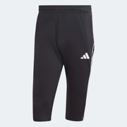 adidas Tiro 23 Men's League Three-Quarter Pants Black (Front)