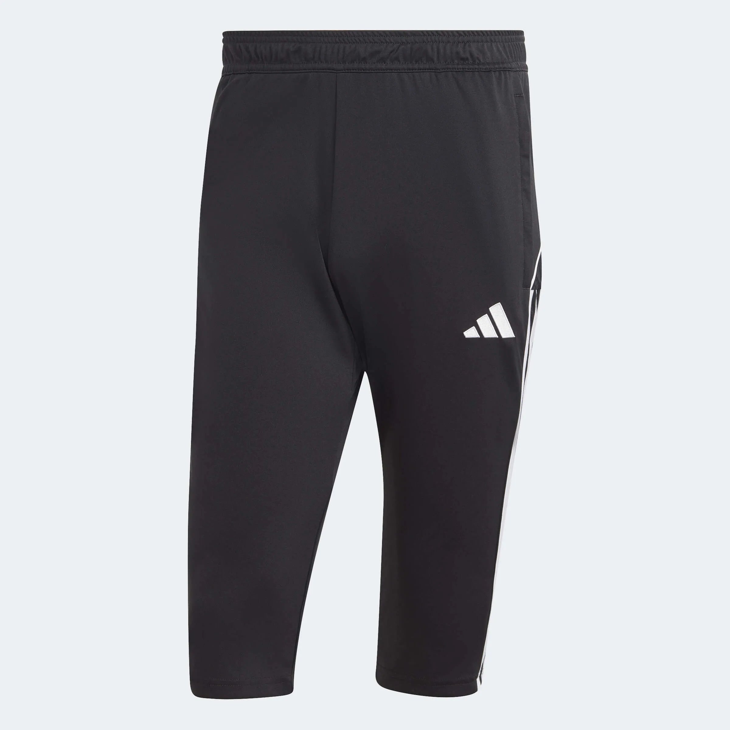 adidas Tiro 23 Men's League Three-Quarter Pants Black (Front)
