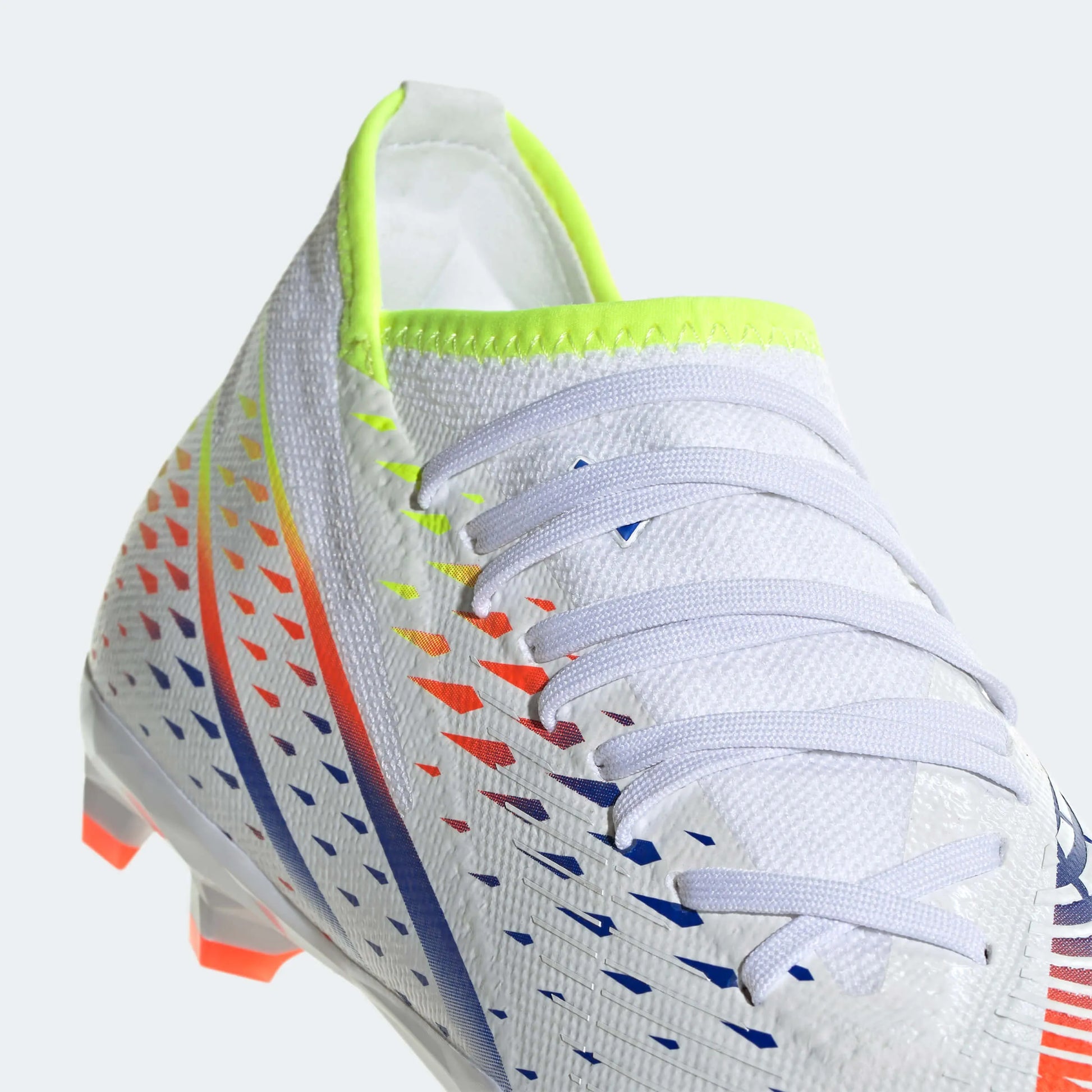 adidas Predator Edge.3 FG - White-Yellow-Blue (Detail 1)