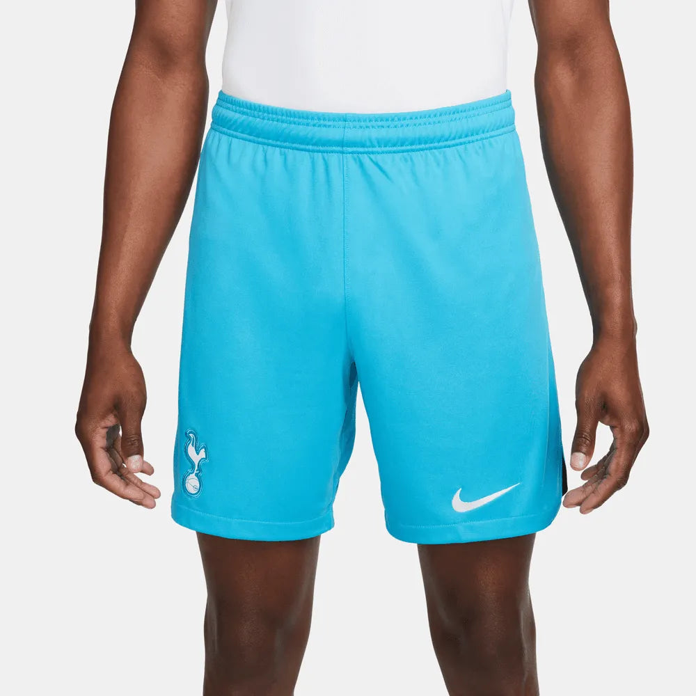 Nike 2022-23 Tottenham Stadium Third Shorts - Dark Turquoise (Front)