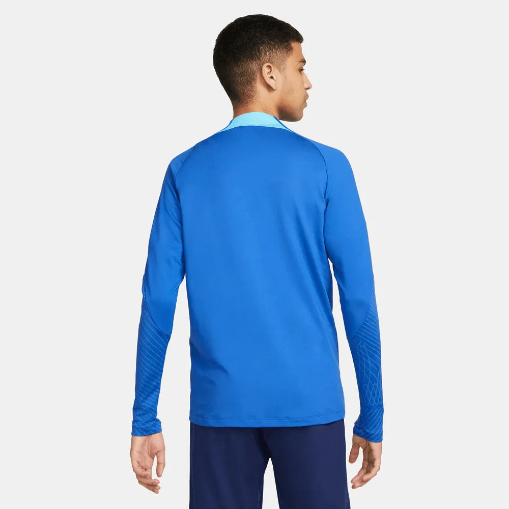 Nike 2022-23 England Strike Drill Top - Game Royal-Blue Fury (Model - Back)