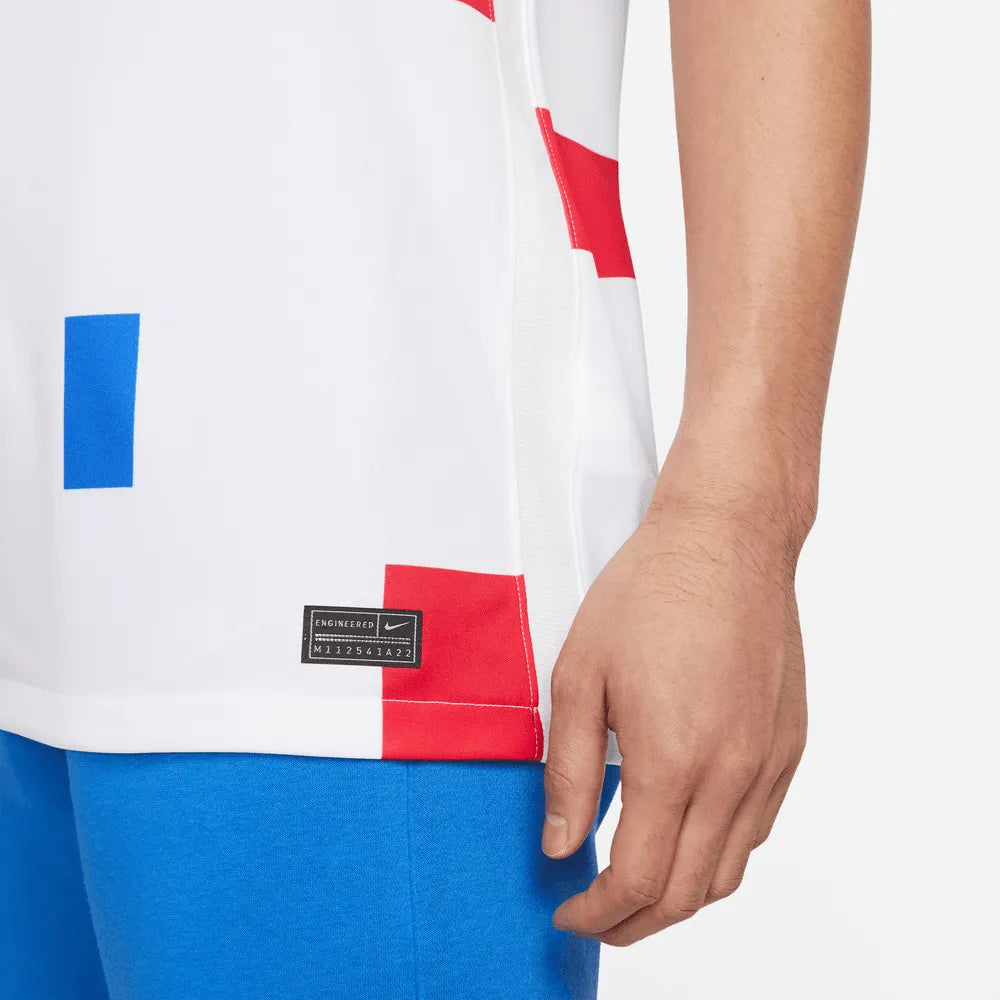 Nike Netherlands Women's EC22 (Men's Cut) Away Jersey - White-Soar (Detail 2)