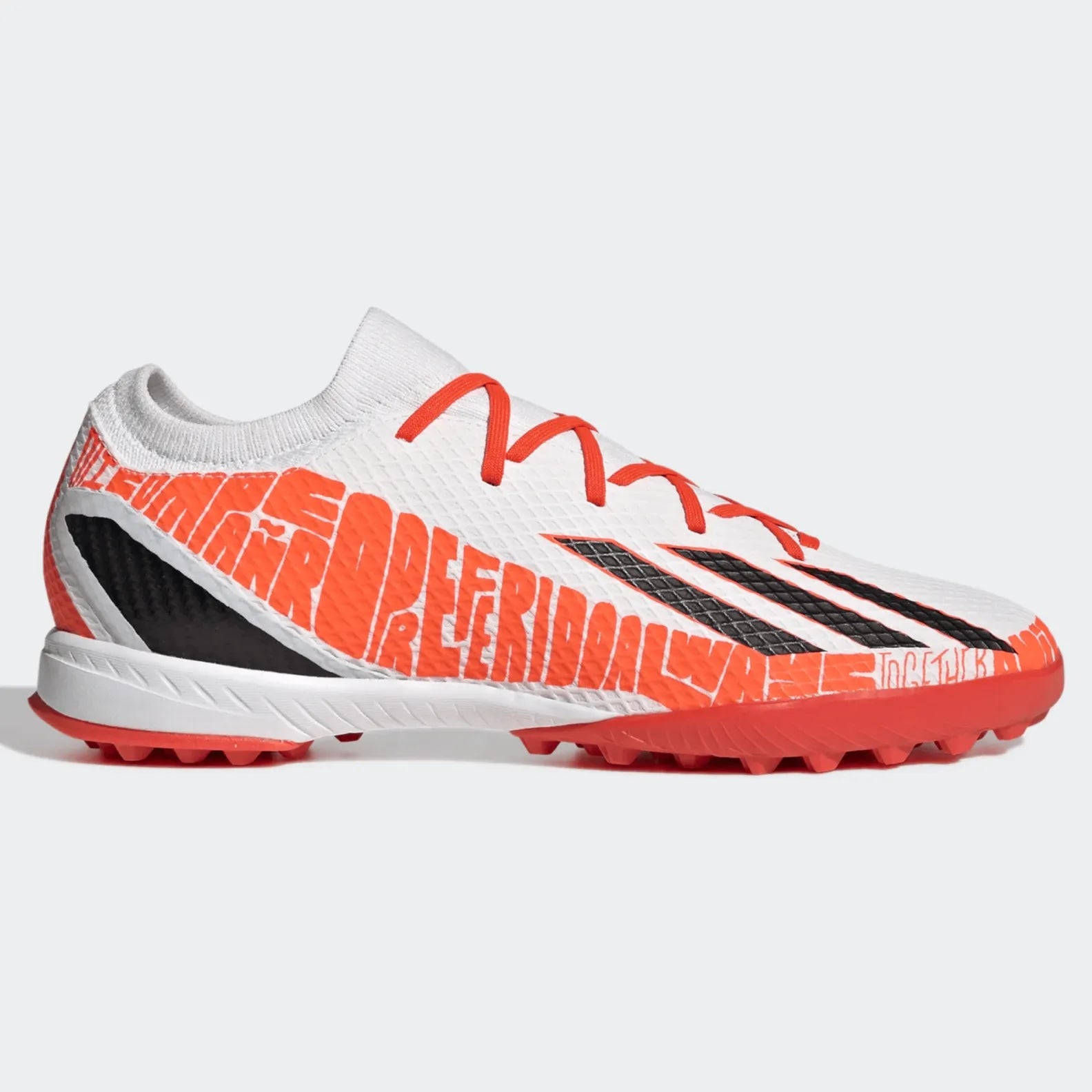 adidas X SpeedPortal Messi .3 Turf - White-Black-Solar Red (Side 1)
