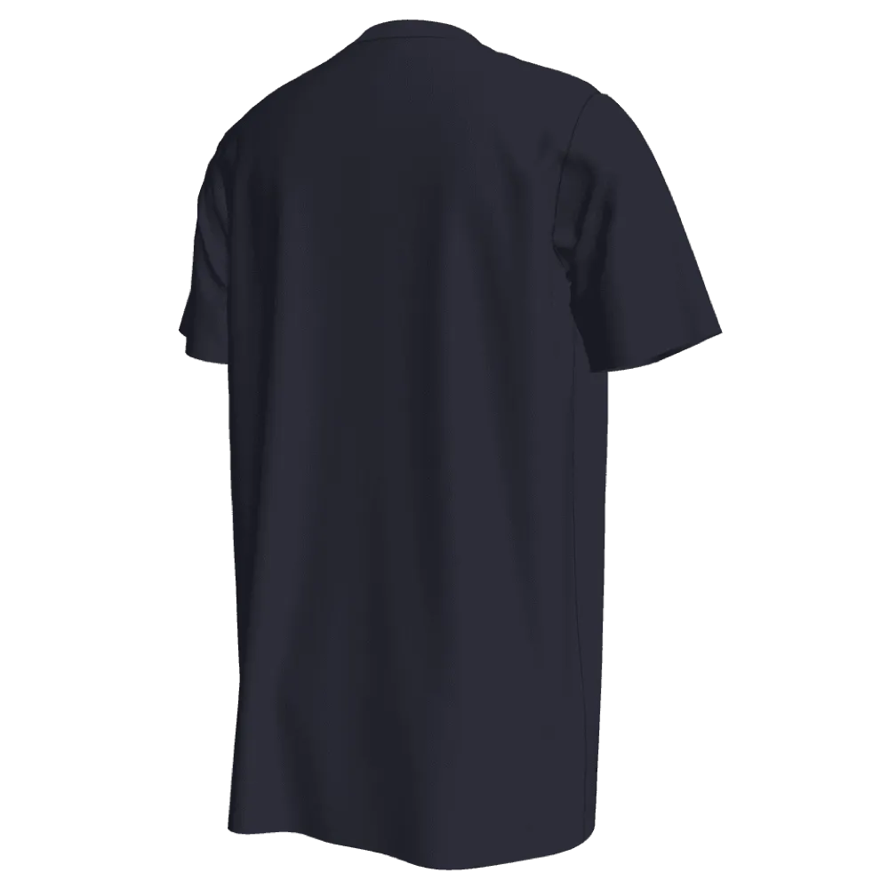 Nike 2022-23 Portugal Youth WC Crest Tee - Navy Blue (Back)