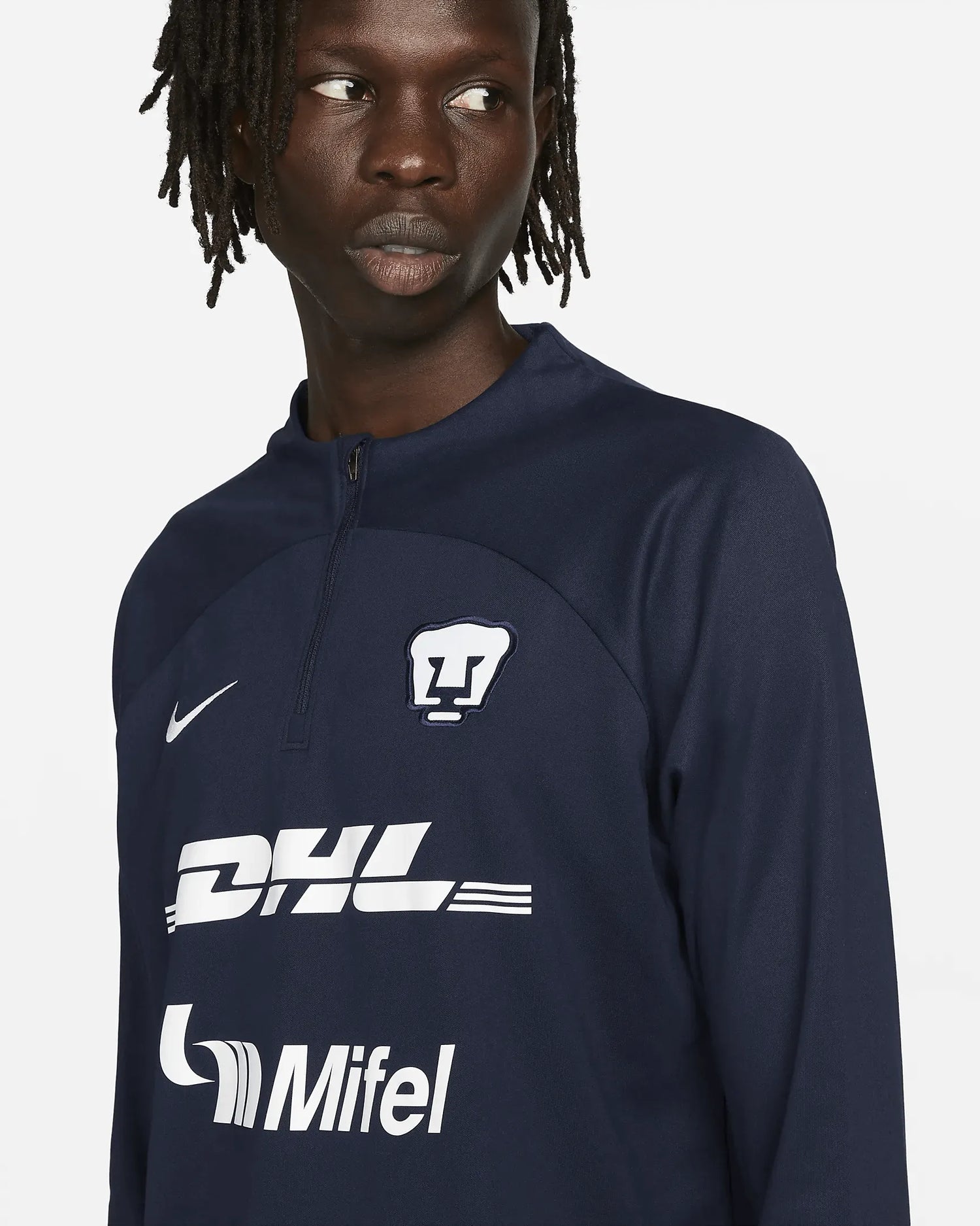 Nike 2022-23 Pumas Academy Pro Top - Navy (Detail 1)