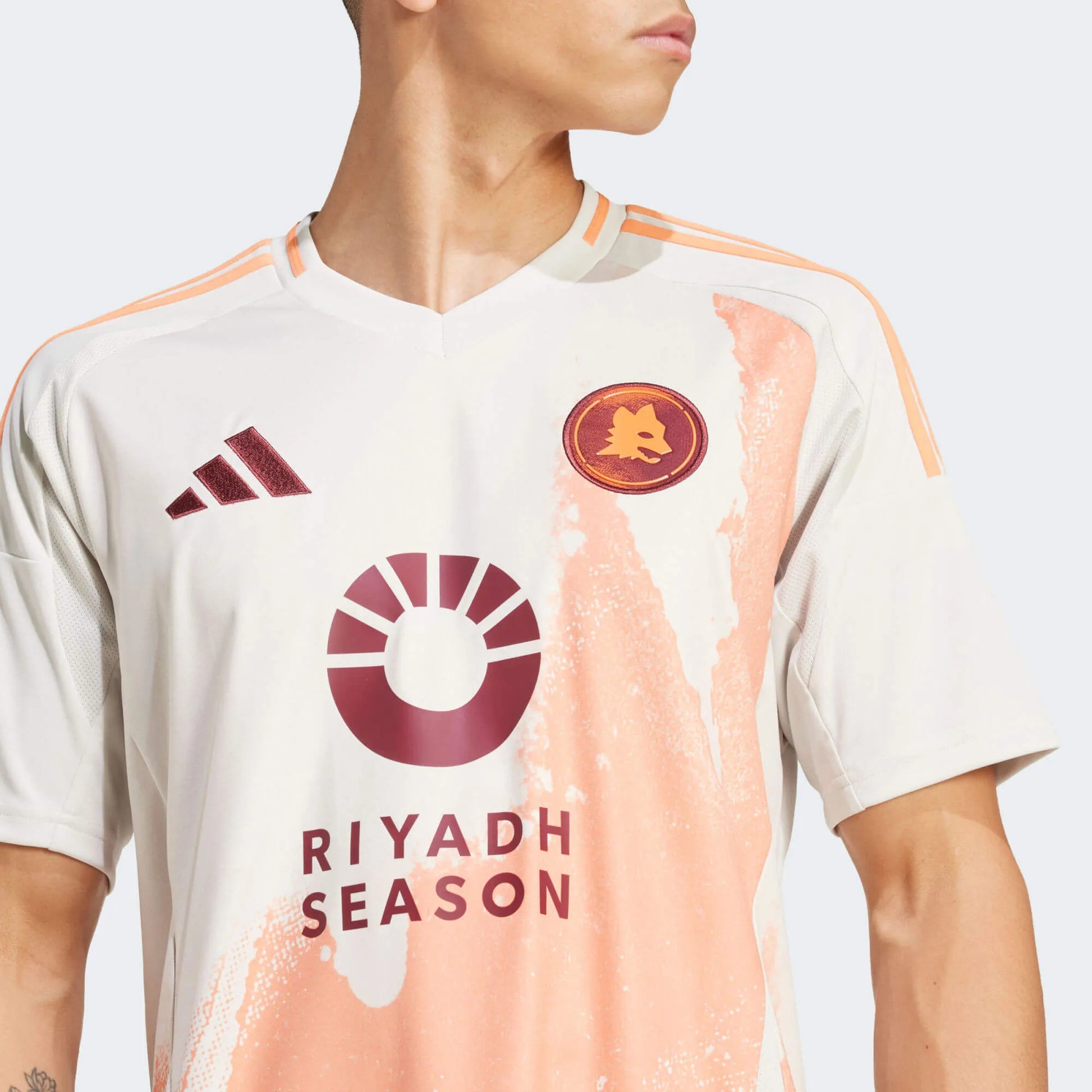adidas 2024-25 Roma Men's Stadium Away Jersey (Detail 1)