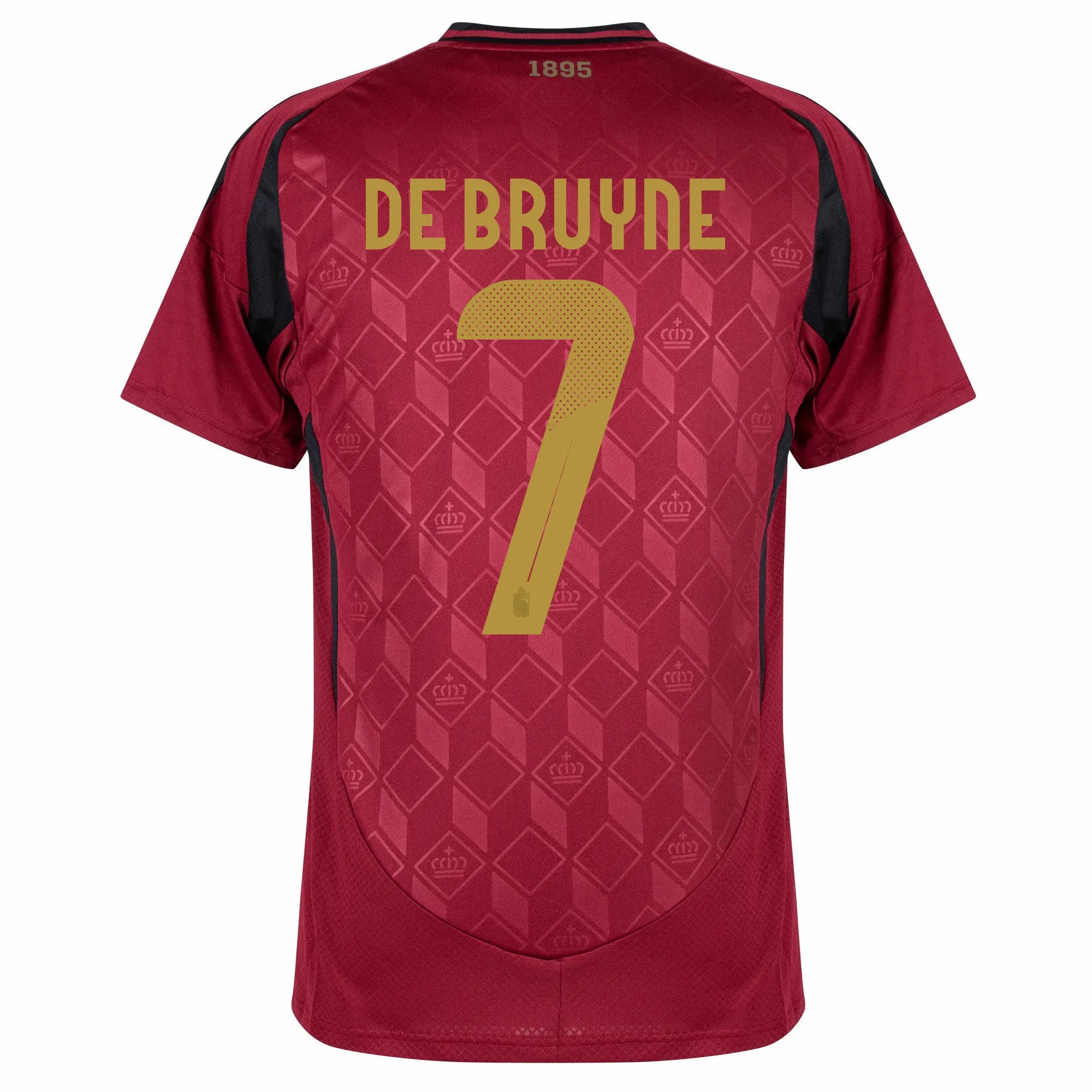 adidas 2024-25 Belgium Men's Stadium Home Jersey