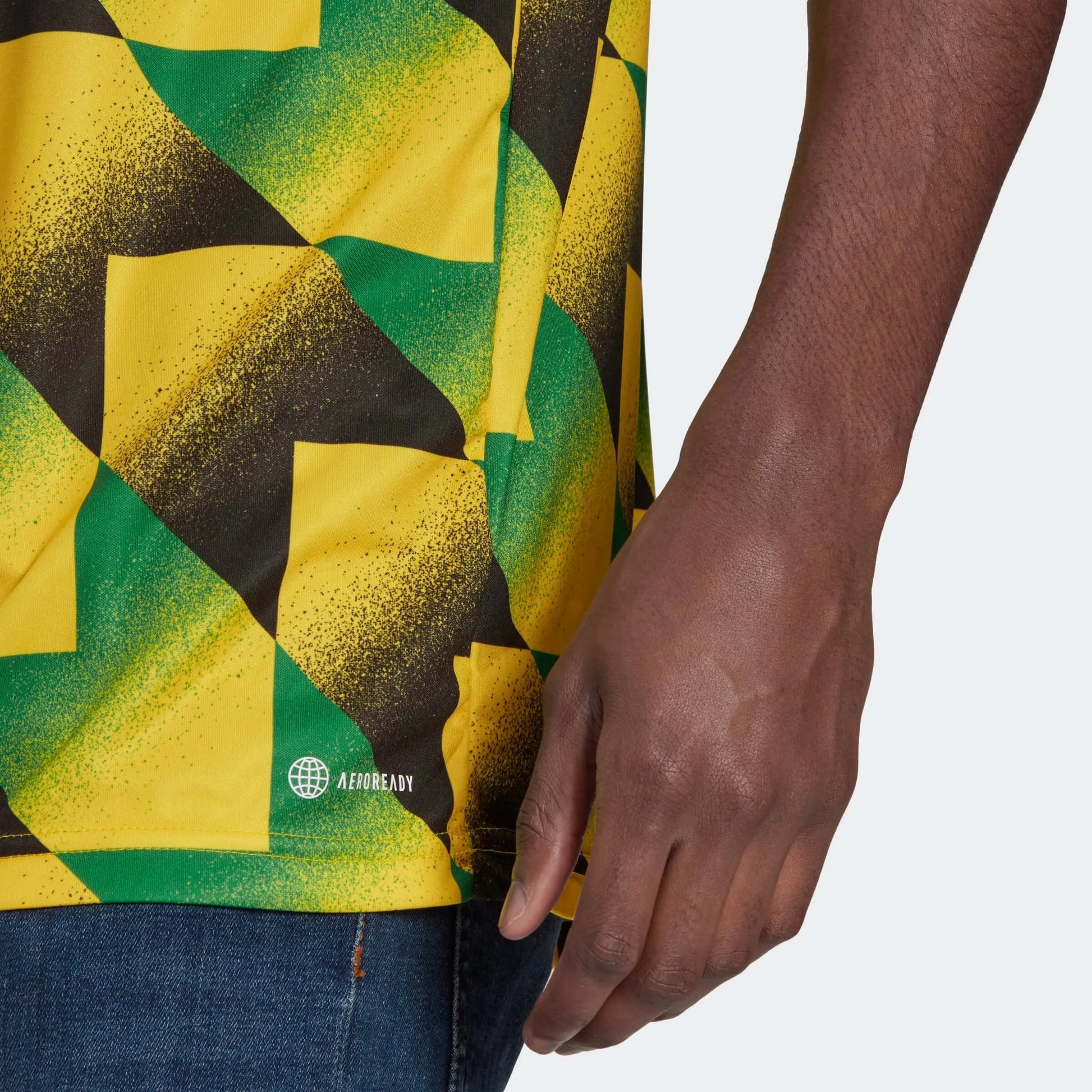 adidas 2022-23 Arsenal Pre-Match Jersey - Yellow-Green (Detail 2)