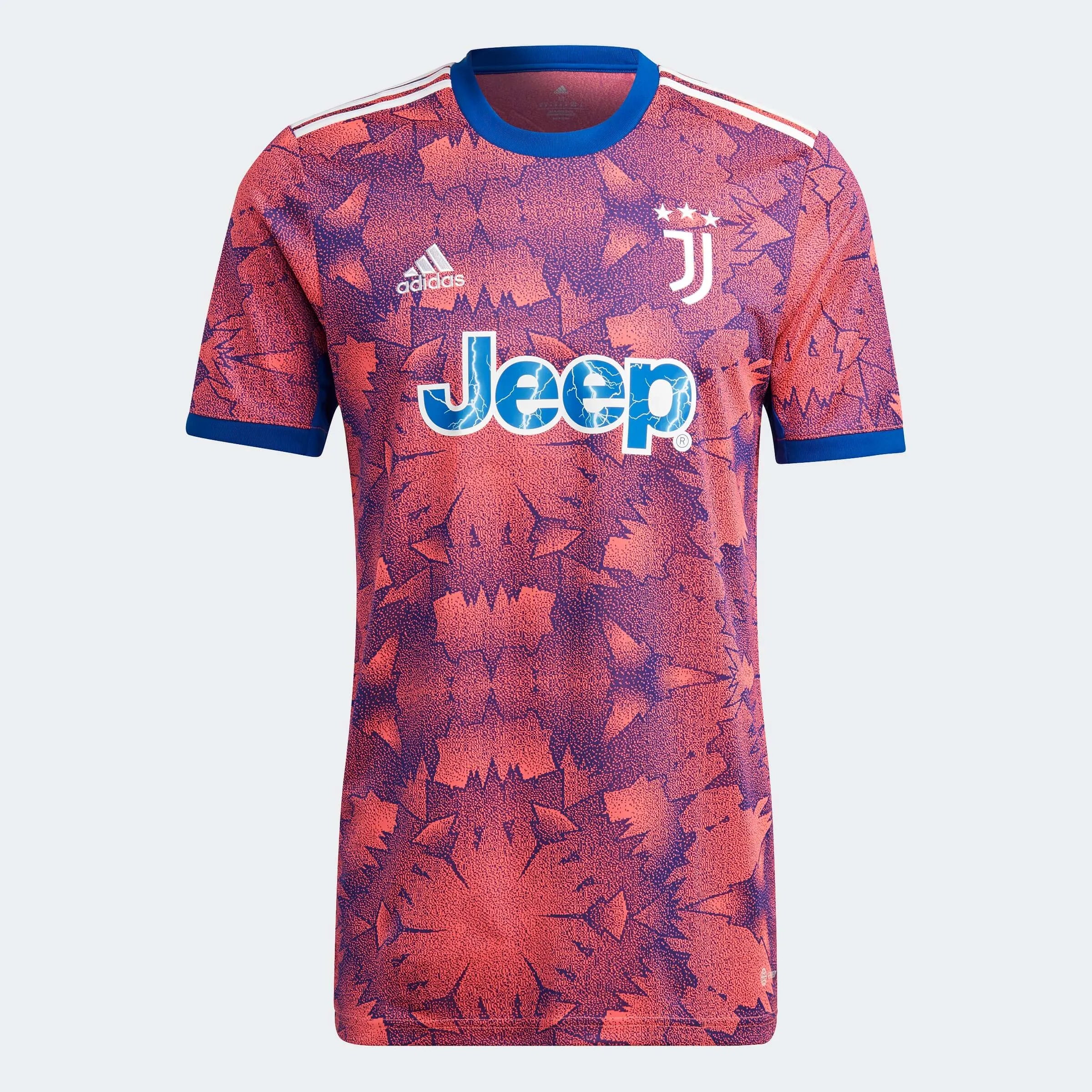  adidas 2022-23 Juventus Third Jersey - Pink-Royal (Front)