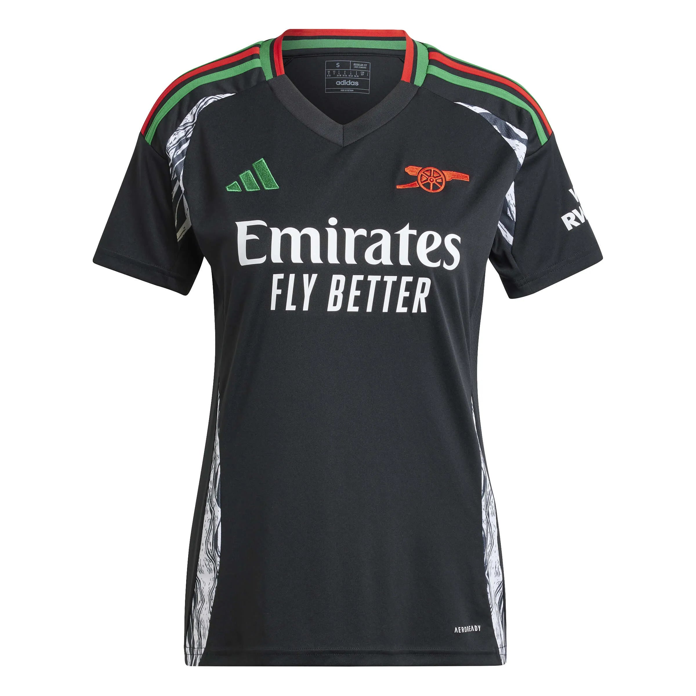 adidas 2024-25 Arsenal Women's Stadium Away Jersey (Front)