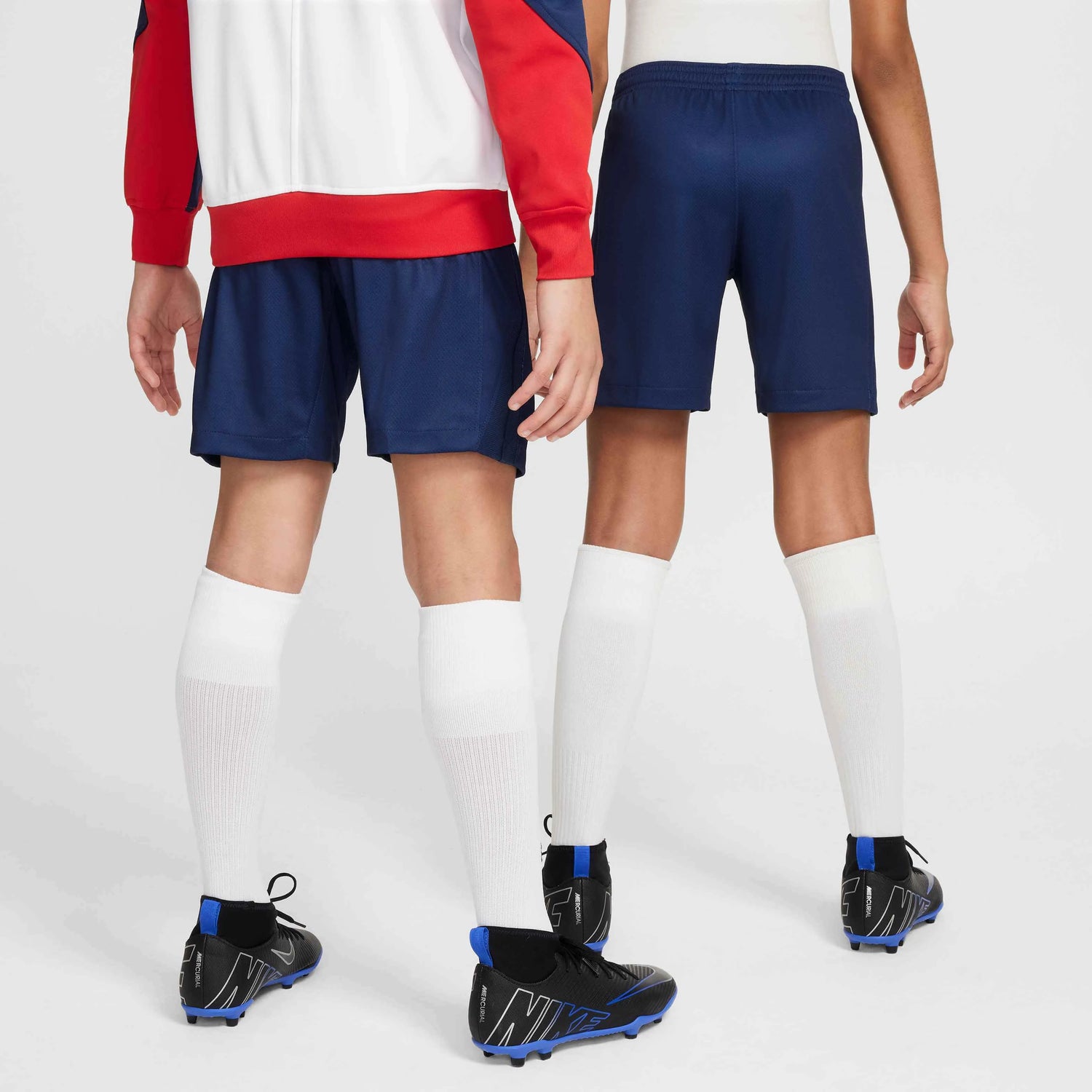 Nike 2024-25 PSG Youth Stadium Home Shorts (Models - Back)