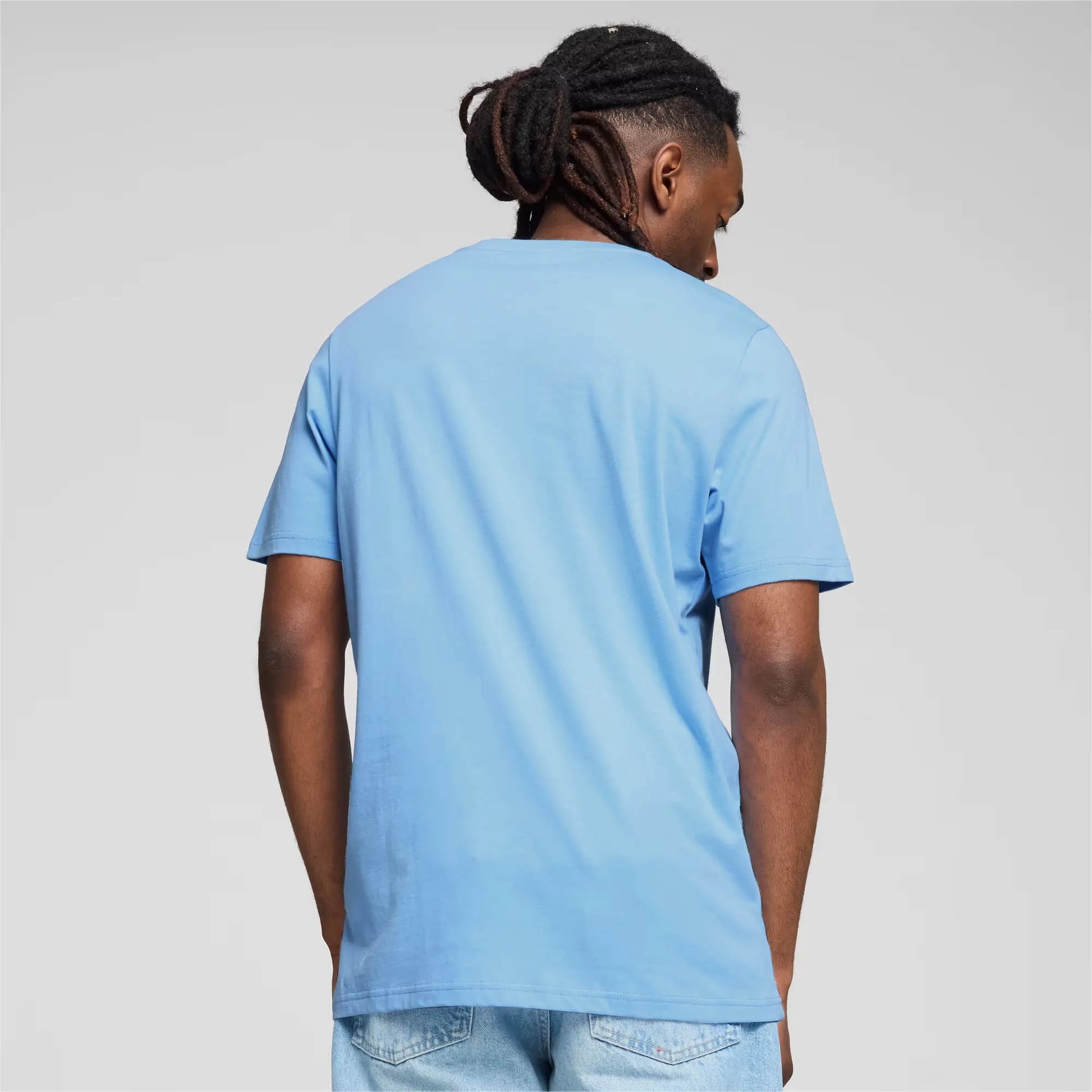Puma 2024-25 Manchester City Men's FTBLCulture Tee (Model - Back)