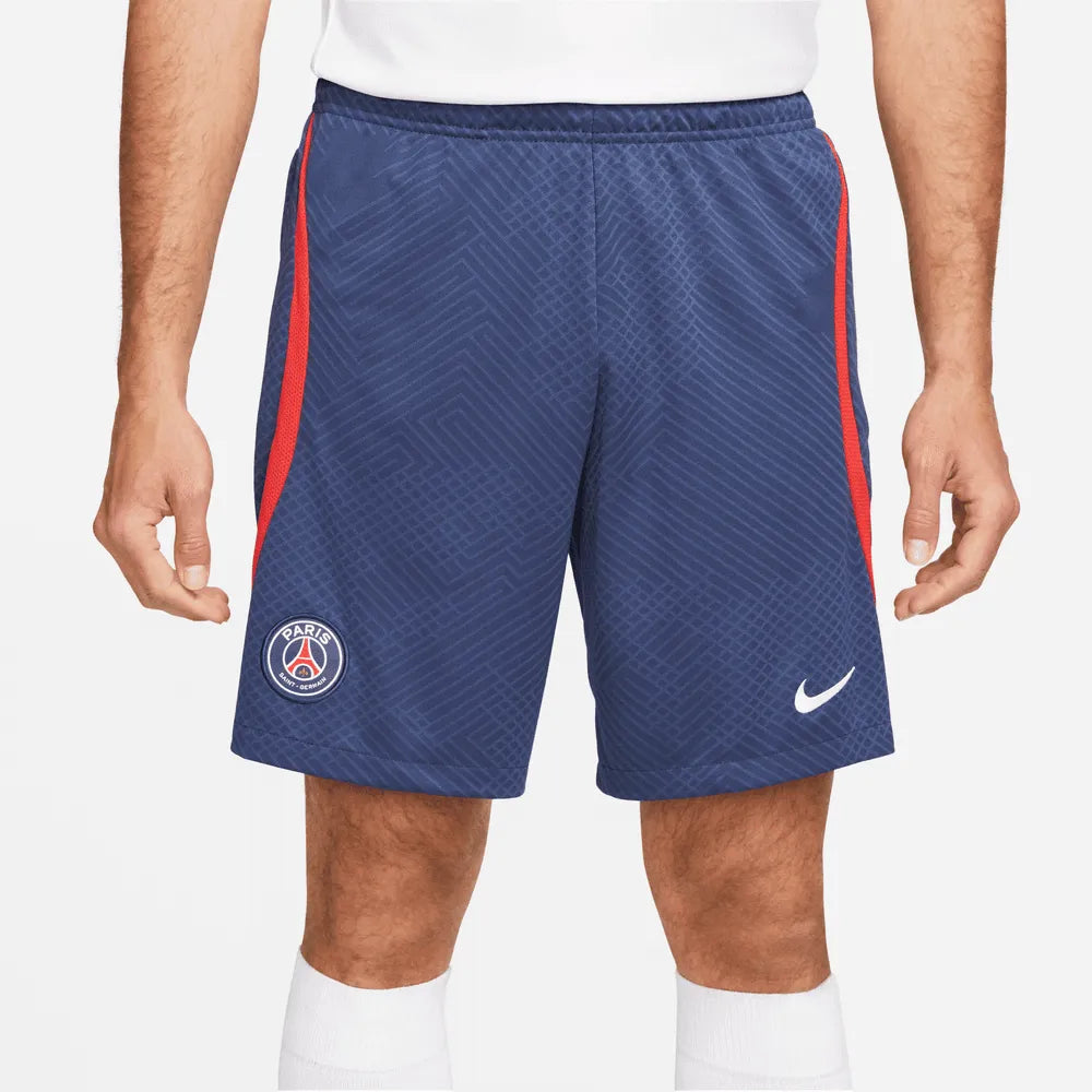 Nike 2022-23 PSG Strike Shorts - Navy-Red (Front)