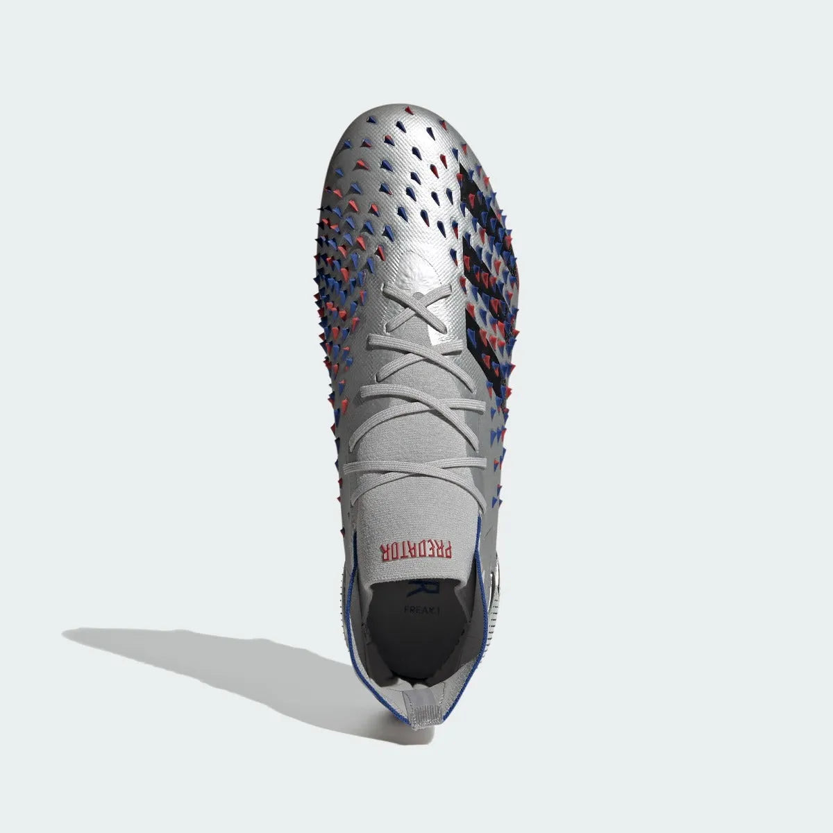 Adidas Predator Freak .1 FG - Silver Metallic-Red-Royal (Top)