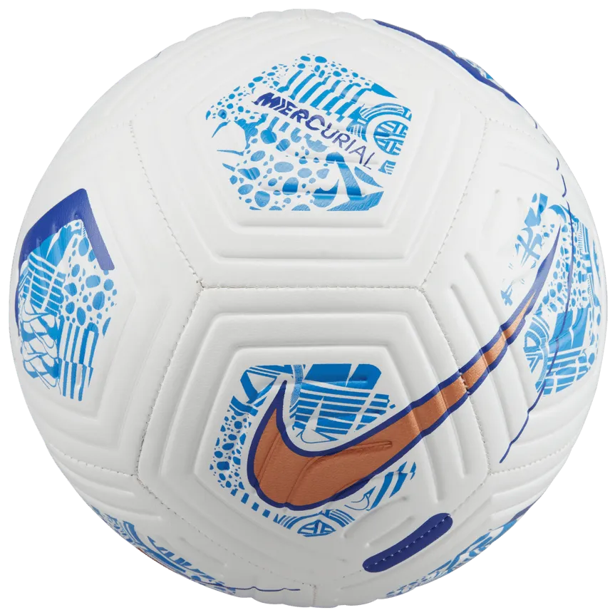 Nike HO22 CR7 Strike Ball - White-Blue-Copper (Back)