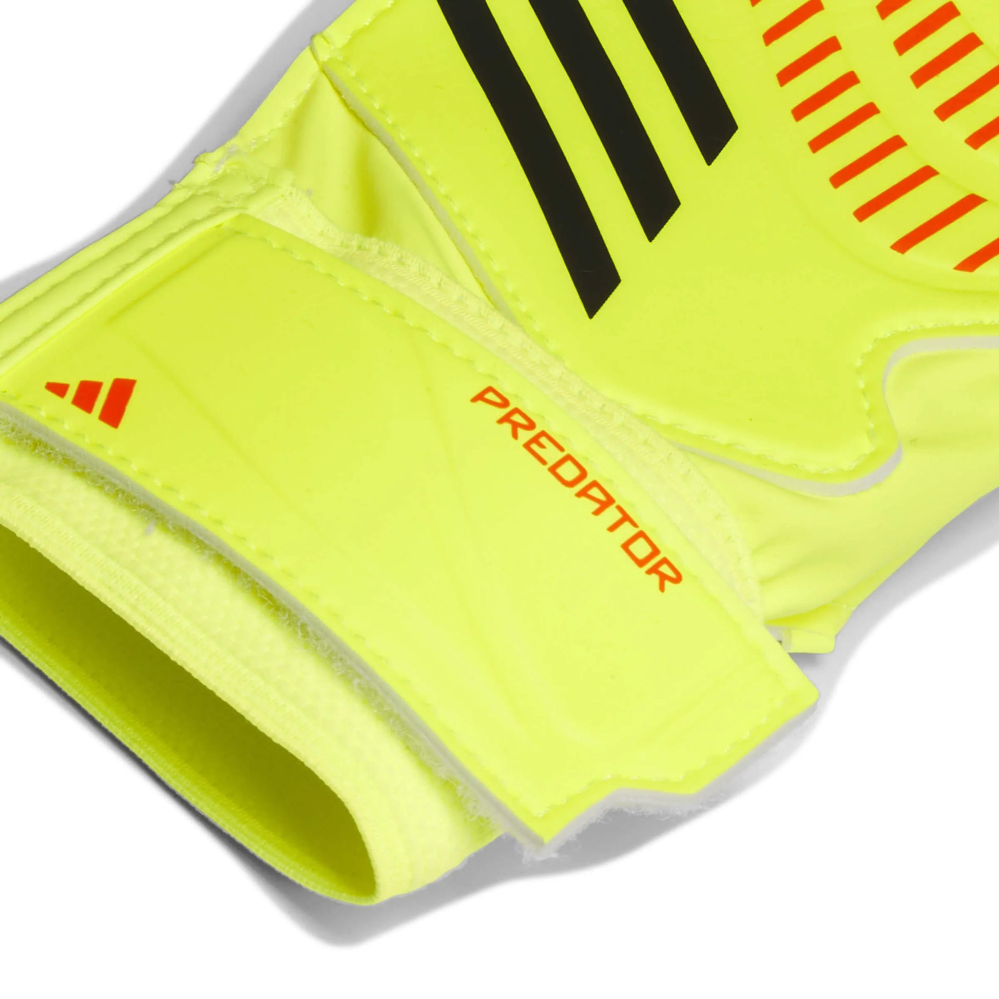 adidas Youth Predator GL Training Goalkeeper Gloves Solar Yellow / Black / Solar Red (Detail 2)