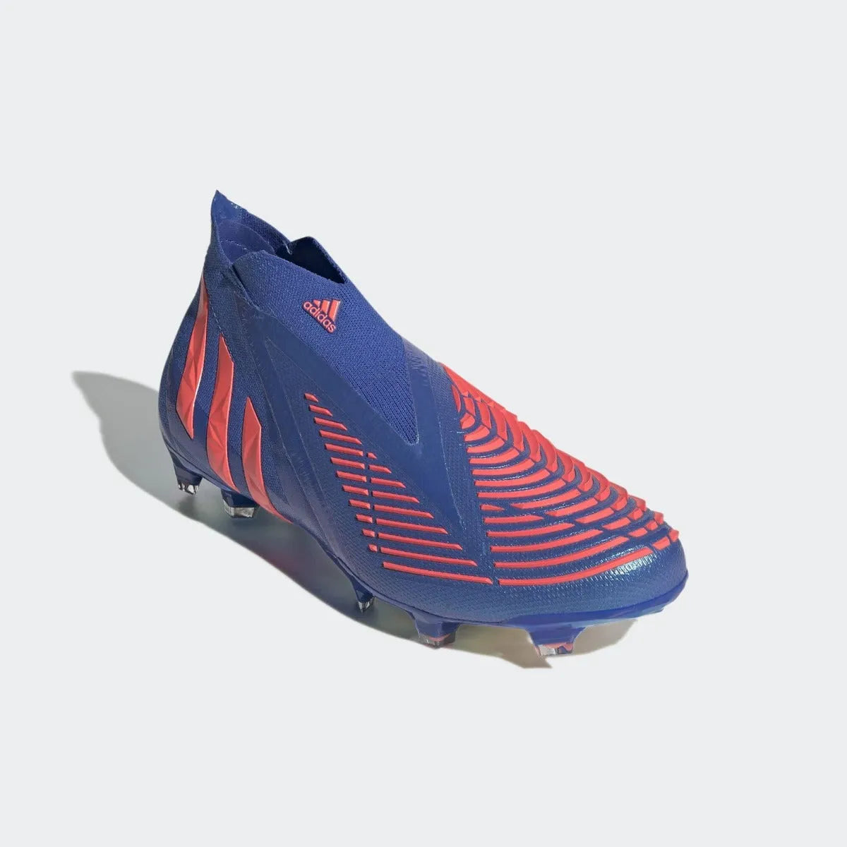 adidas Predator Edge + FG - Hi Res Blue-Turbo (Diagonal 1)