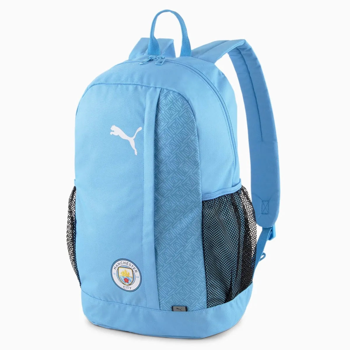 Puma 2021-22 Manchester City ftblCORE Backpack - Light Blue (Front)