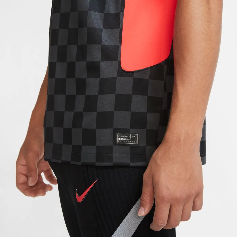 Nike 2020-21 Liverpool Third Jersey - Anthracite-Crimson