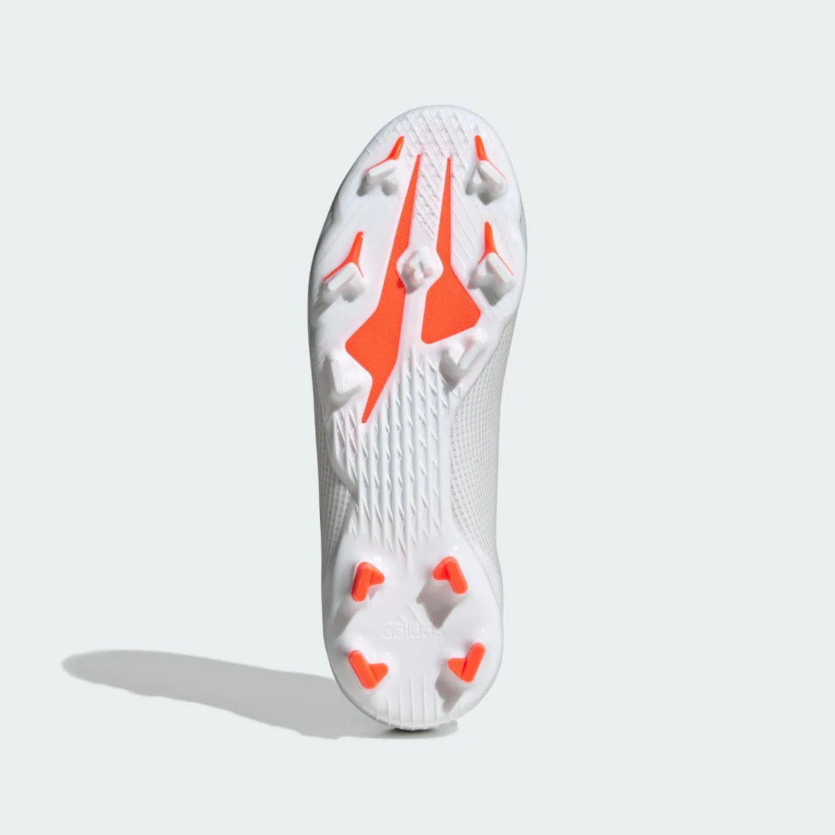 Adidas JR X Speedflow .3 FG - White-Iron Metallic (Bottom)