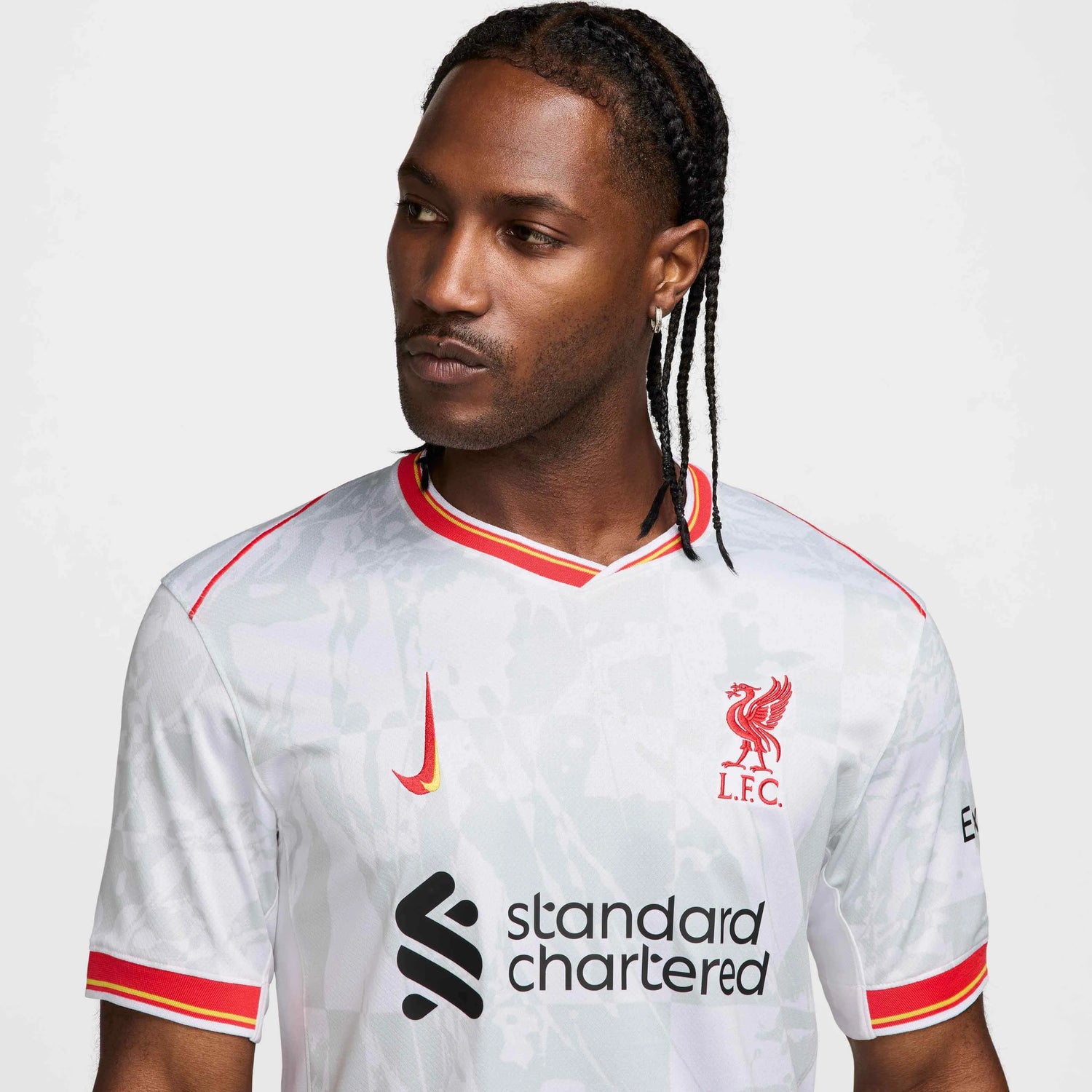 高質 Nike Jersey Soccer Third Stadium Men's Liverpool 2024-25 ウェア
