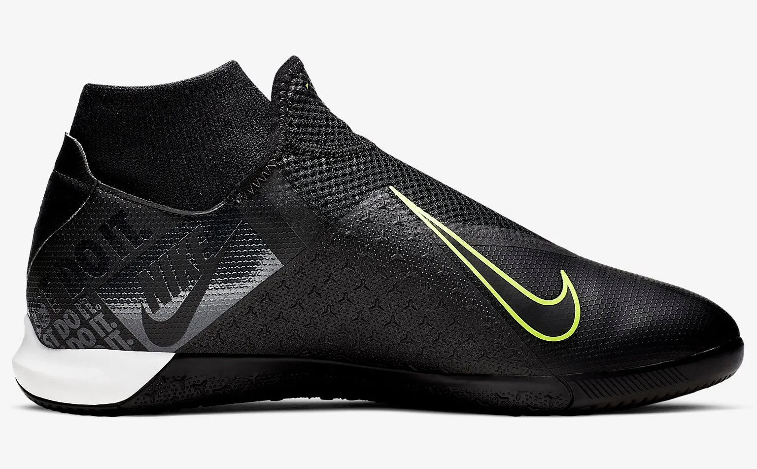 Nike Phantom Vision Academy DF IC - Black-Volt
