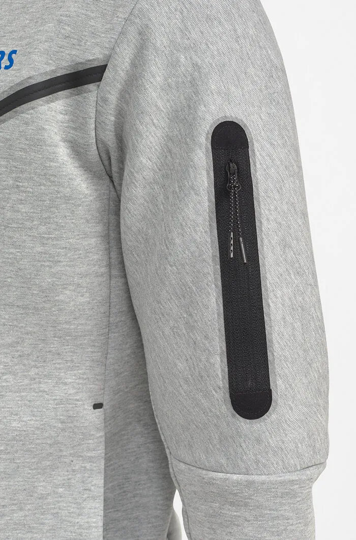 Nike 2022-23 Barcelona Men's Tech Fleece Windrunner Full-Zip Hoodie (Detail 3)