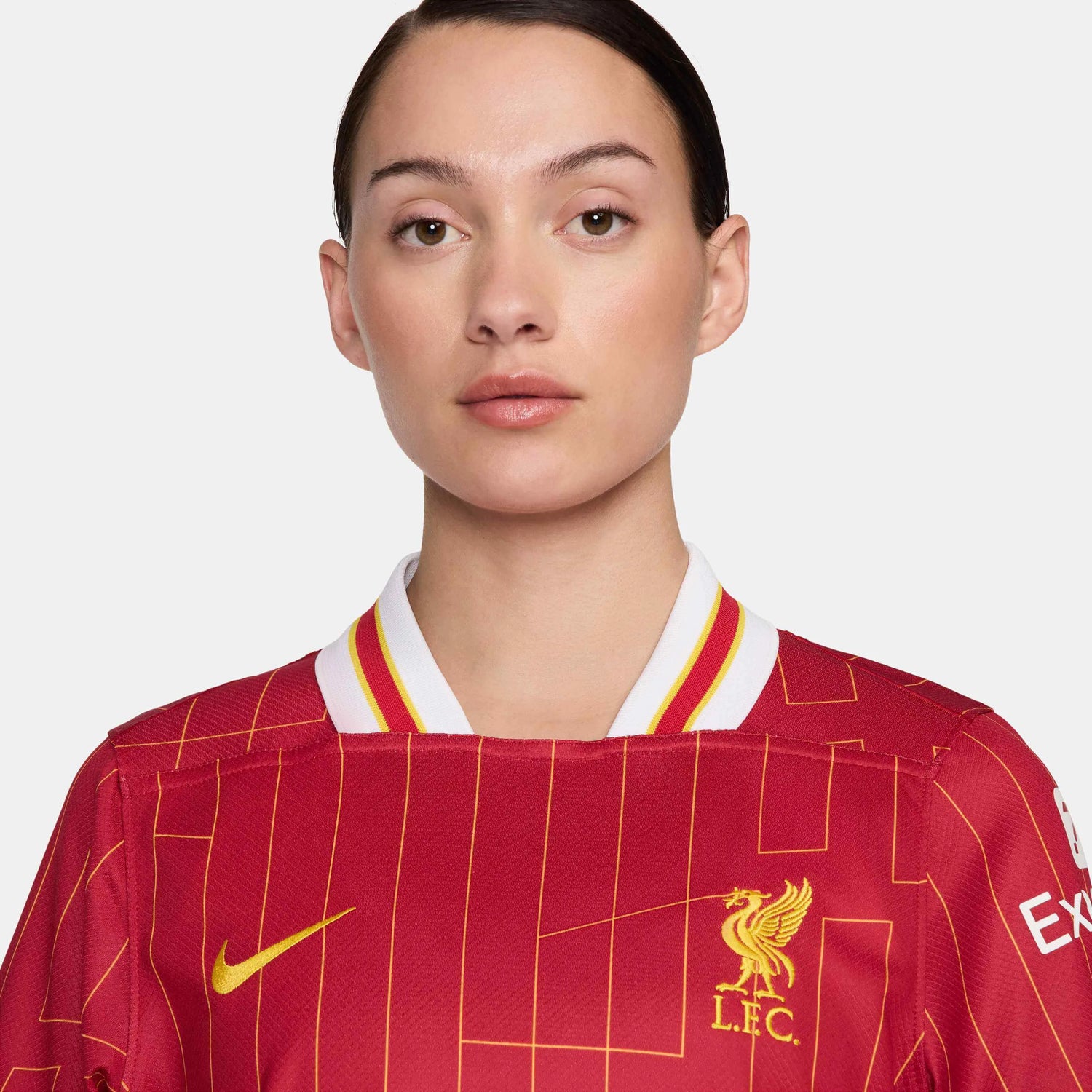 Nike 2024-25 Liverpool Women's Stadium Home Jersey (Detail 1)