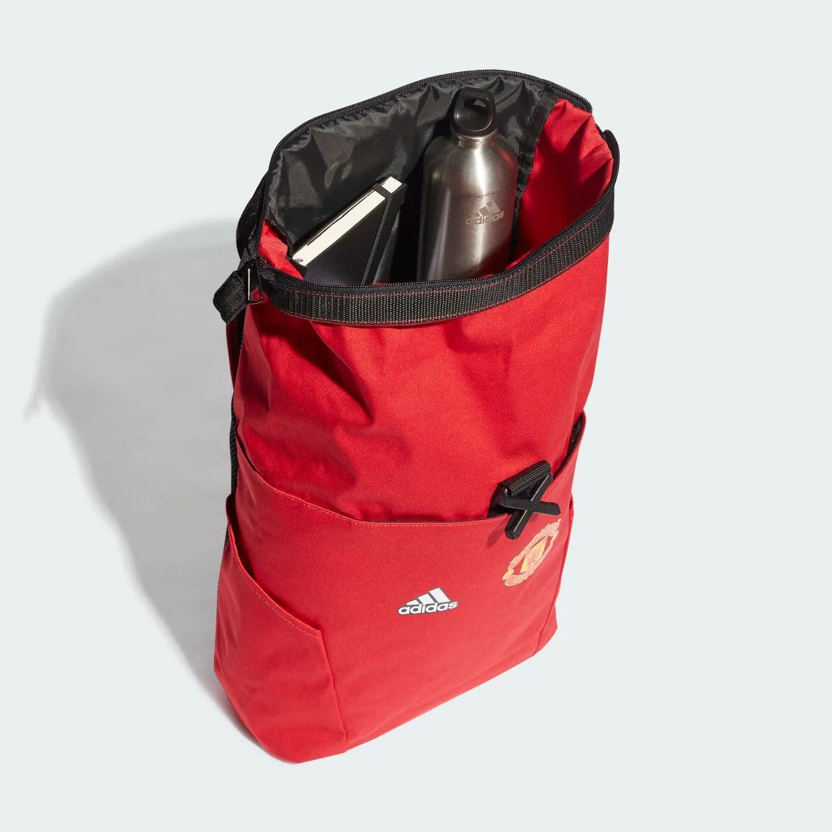 adidas 2022-23 Manchester United Backpack - Red-Black (Top)