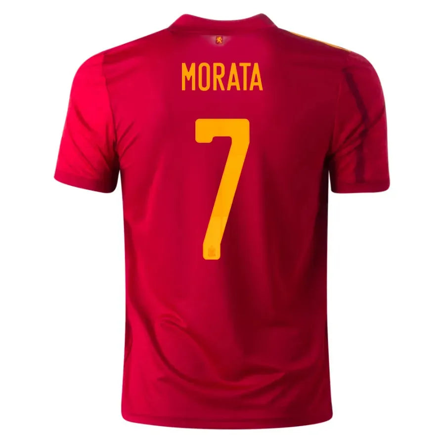 adidas 2020-21 Spain Home Jersey - Red-Yellow