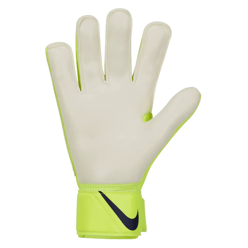 Nike Match Goalkeeper Gloves - Volt-Black-Blue (Single - Inner)