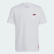 Adidas 2021-22 Arsenal Street Graphic Tee - White (Front)