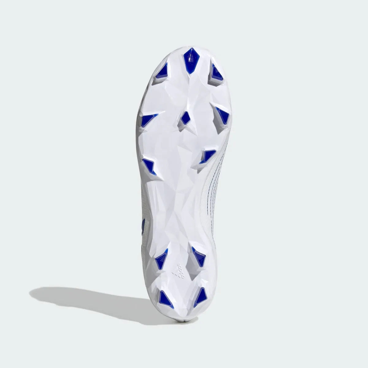 adidas Predator Edge .3 Laceless FG - White-Hi Res Blue (Bottom)
