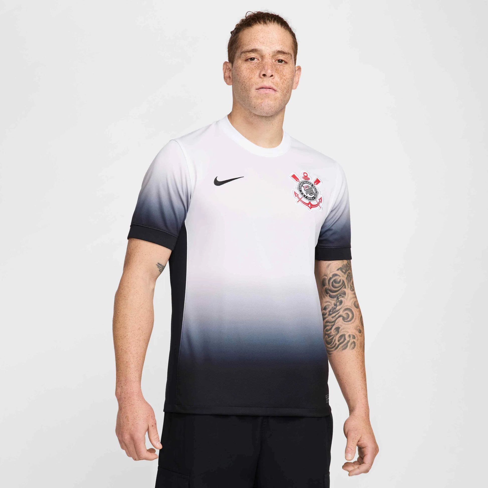 Nike 2024-25 Corinthians Men's Stadium Home Jersey (Model - Front)