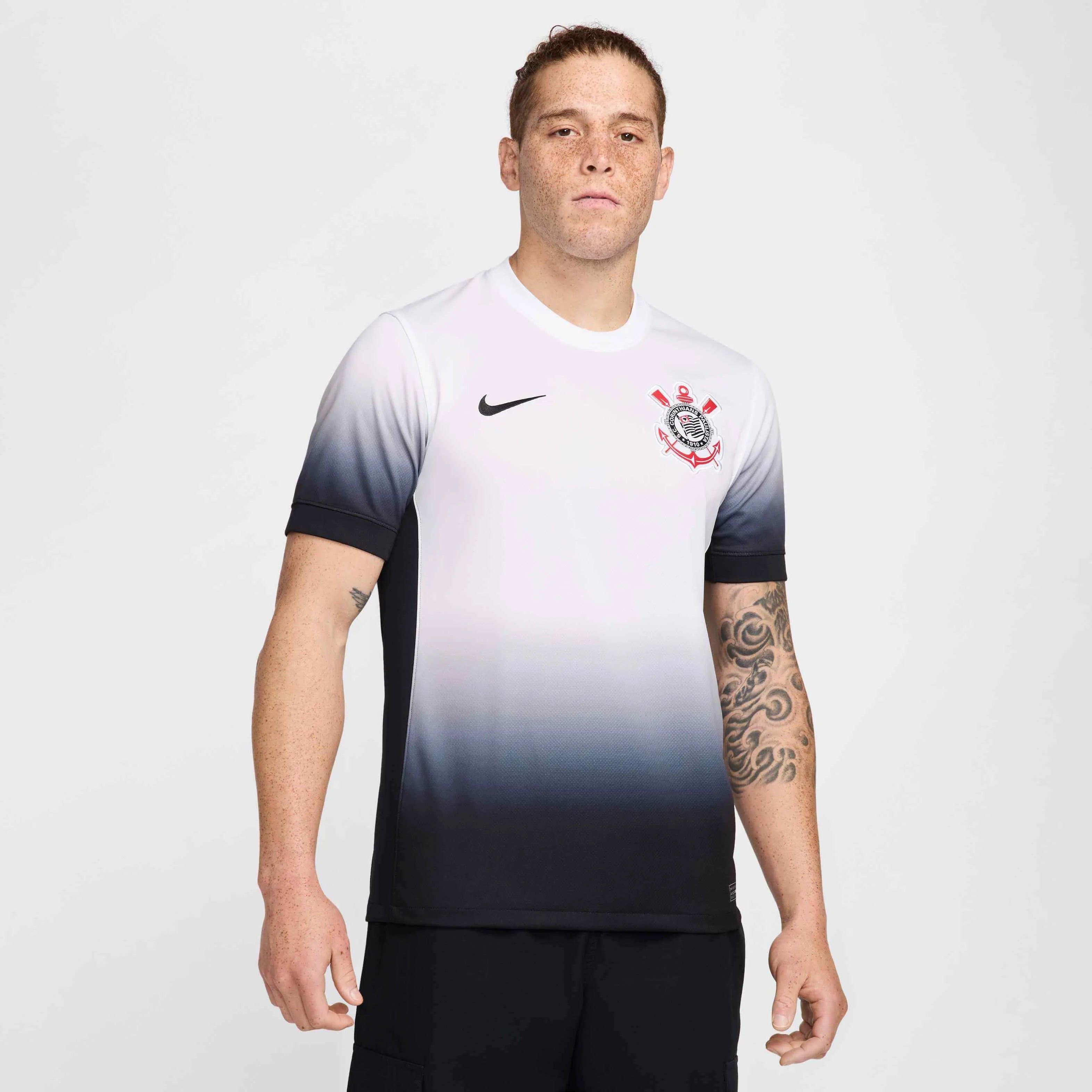Nike 2024-25 Corinthians Men's Stadium Home Jersey (Model - Front)