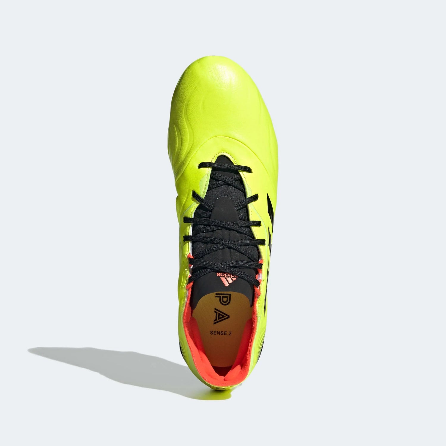 adidas Copa Sense .2 FG - Solar Yellow-Black (Top)