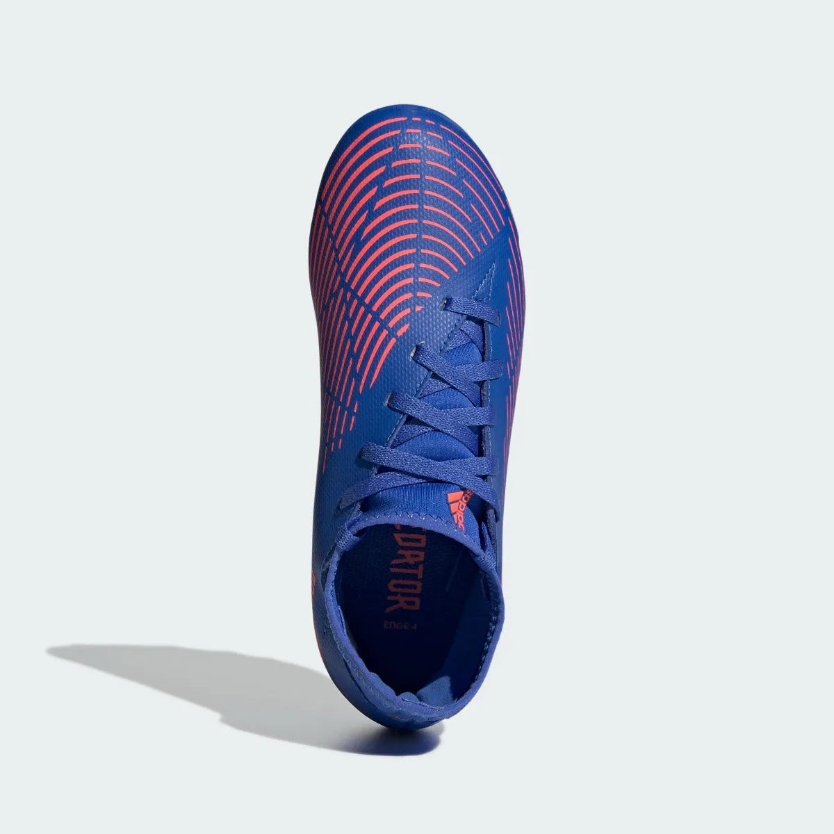 adidas Kids Predator Edge .4 S FxG - Hi Res Blue-Turbo (Top)