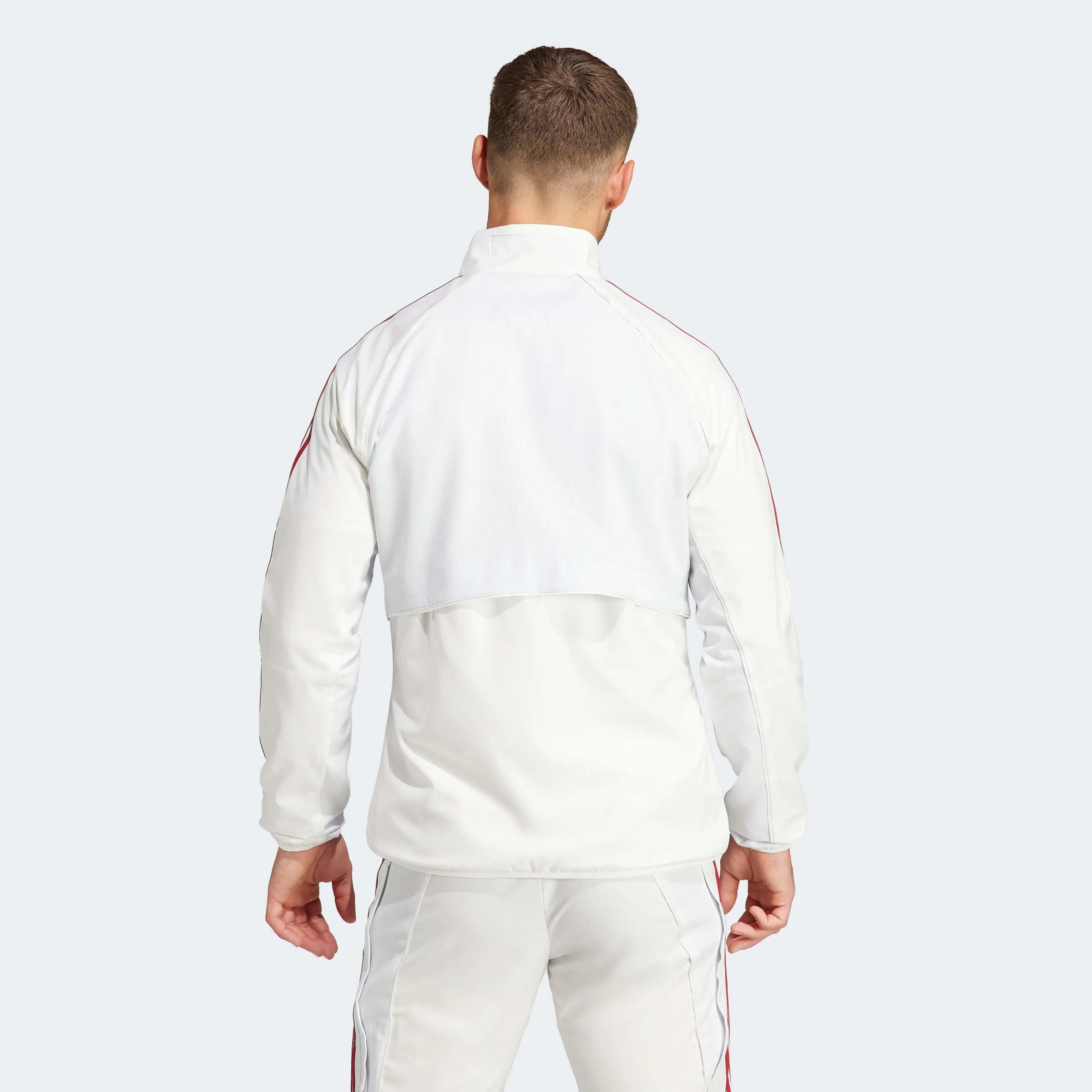 adidas 2023-24 Manchester United Men's EU Anthem Jacket (Model - Back)