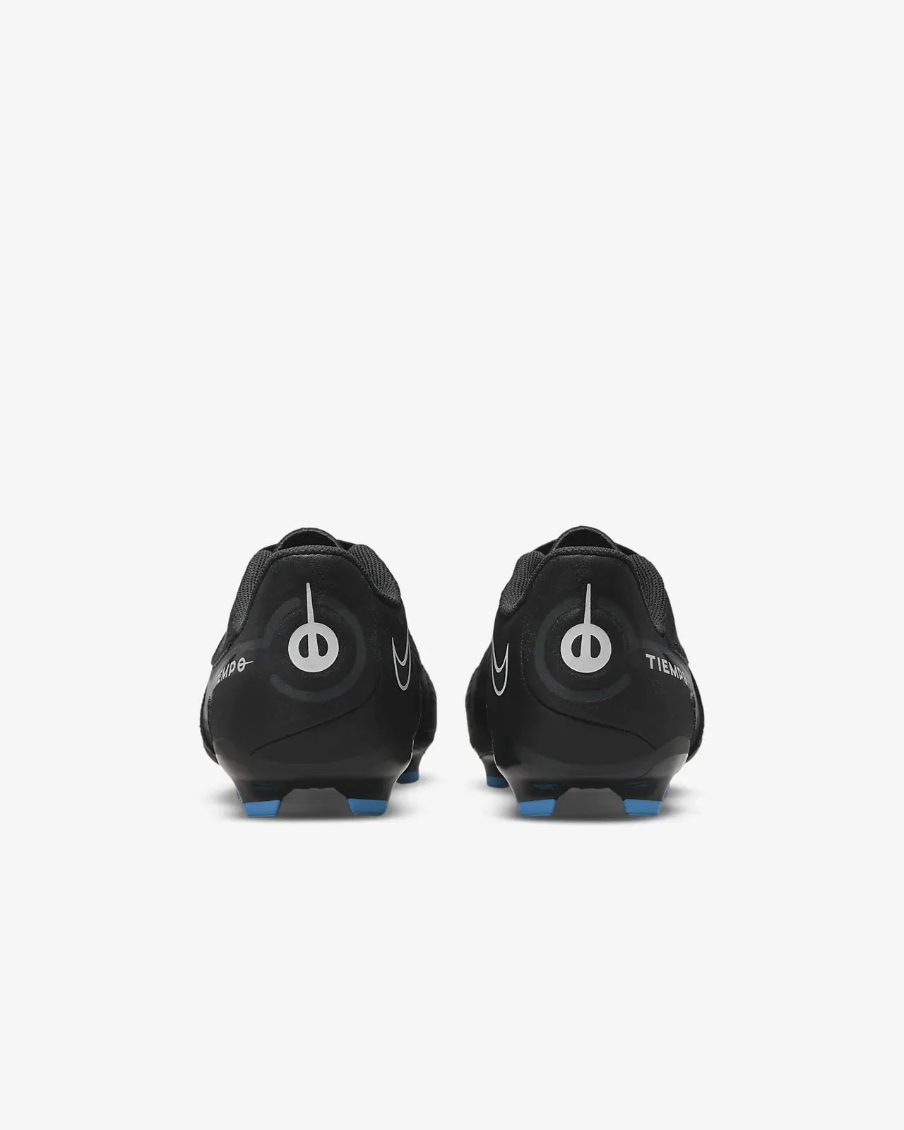 Nike JR Legend 9 Academy FG-MG - Black-Smoke Grey (Pair - Back)
