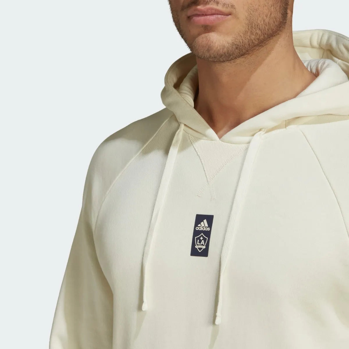 adidas 2022 LA Galaxy Travel Hoodie - Spray (Detail 1)