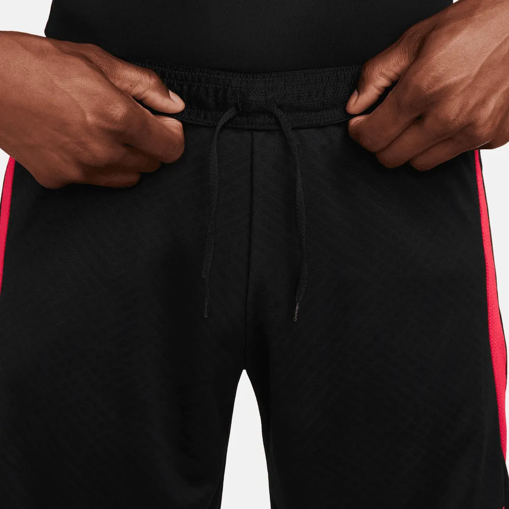 Nike 2022-23 Liverpool DF Strike Shorts - Black-Siren Red (Detail 1)