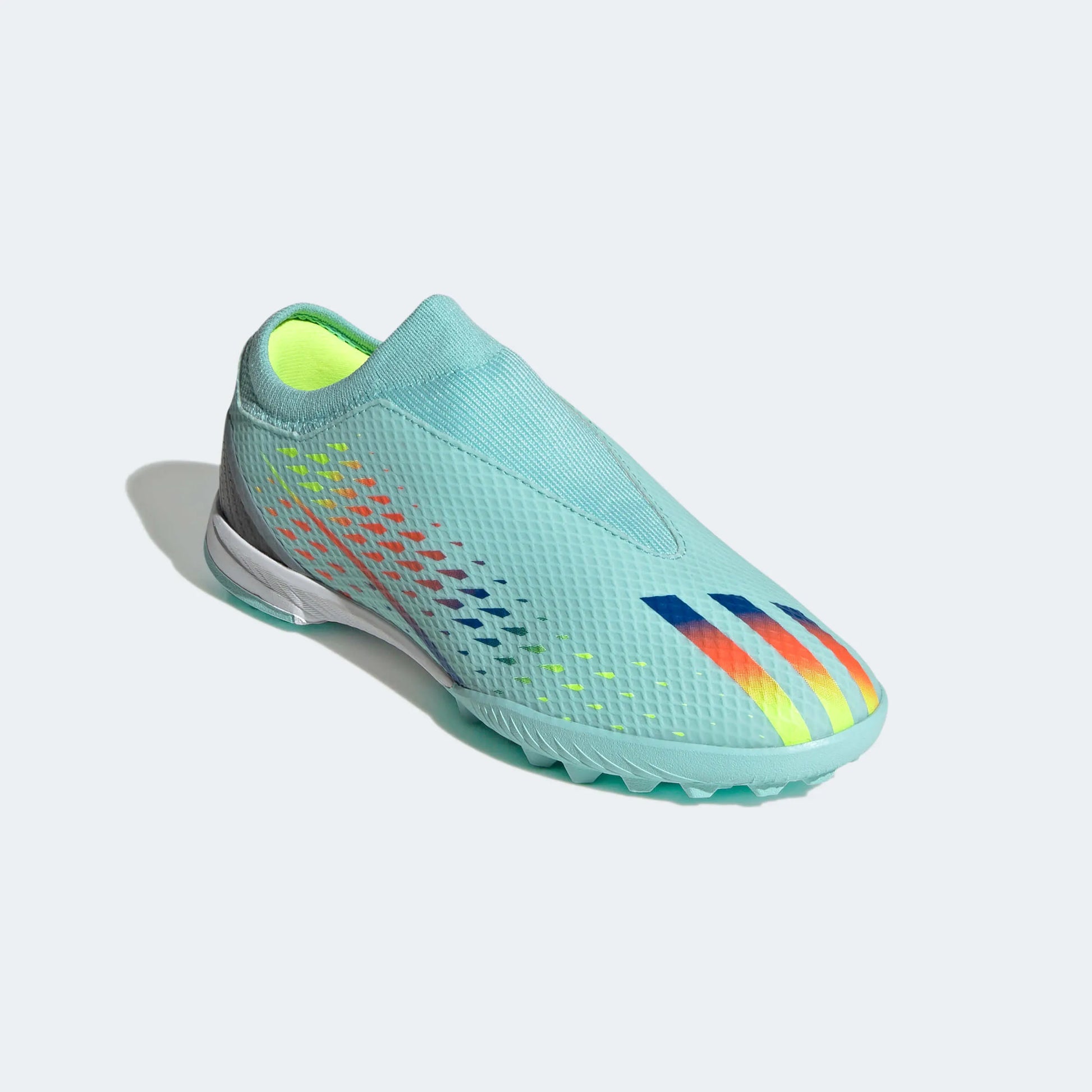 adidas Jr X Speedportal.3 LL Turf J - Aqua-Blue (Diagonal 1)