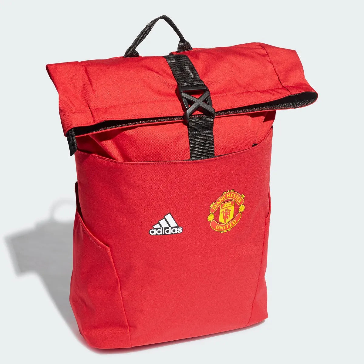 adidas 2022-23 Manchester United Backpack - Red-Black (Diagonal)