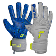 Reusch Attrakt Freegel Fusion Goaliator - Grey-Yellow-Blue (Pair)