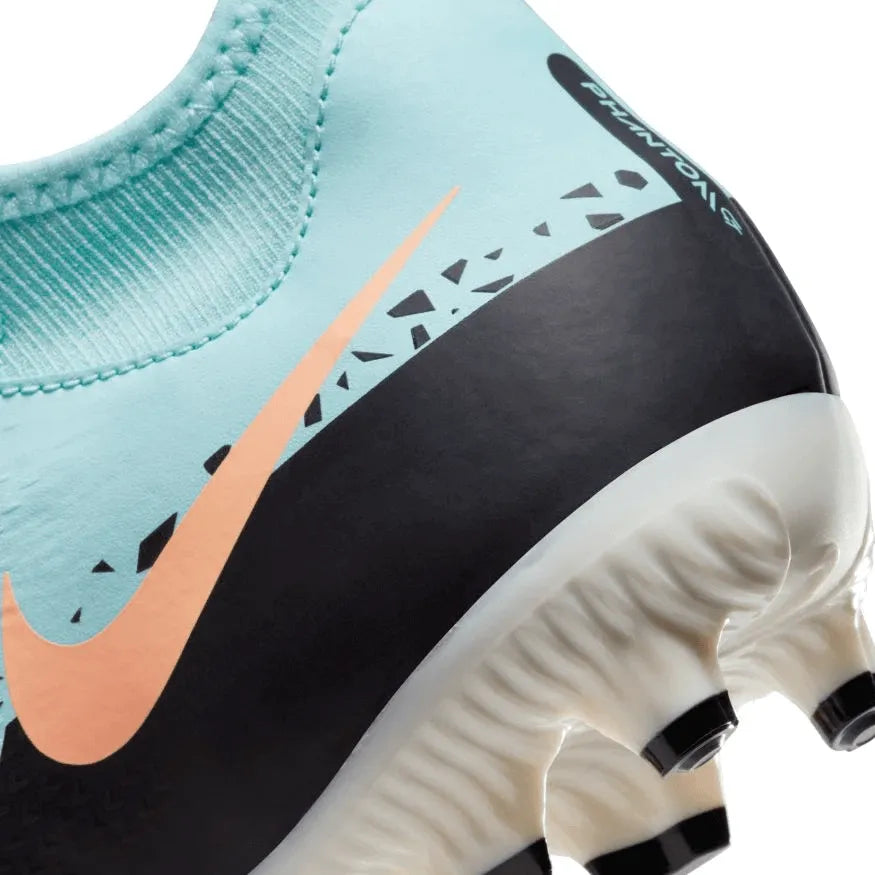 Nike Jr Phantom GT2 Academy DF FGMG - Glacier Ice-Black (Detail 3)