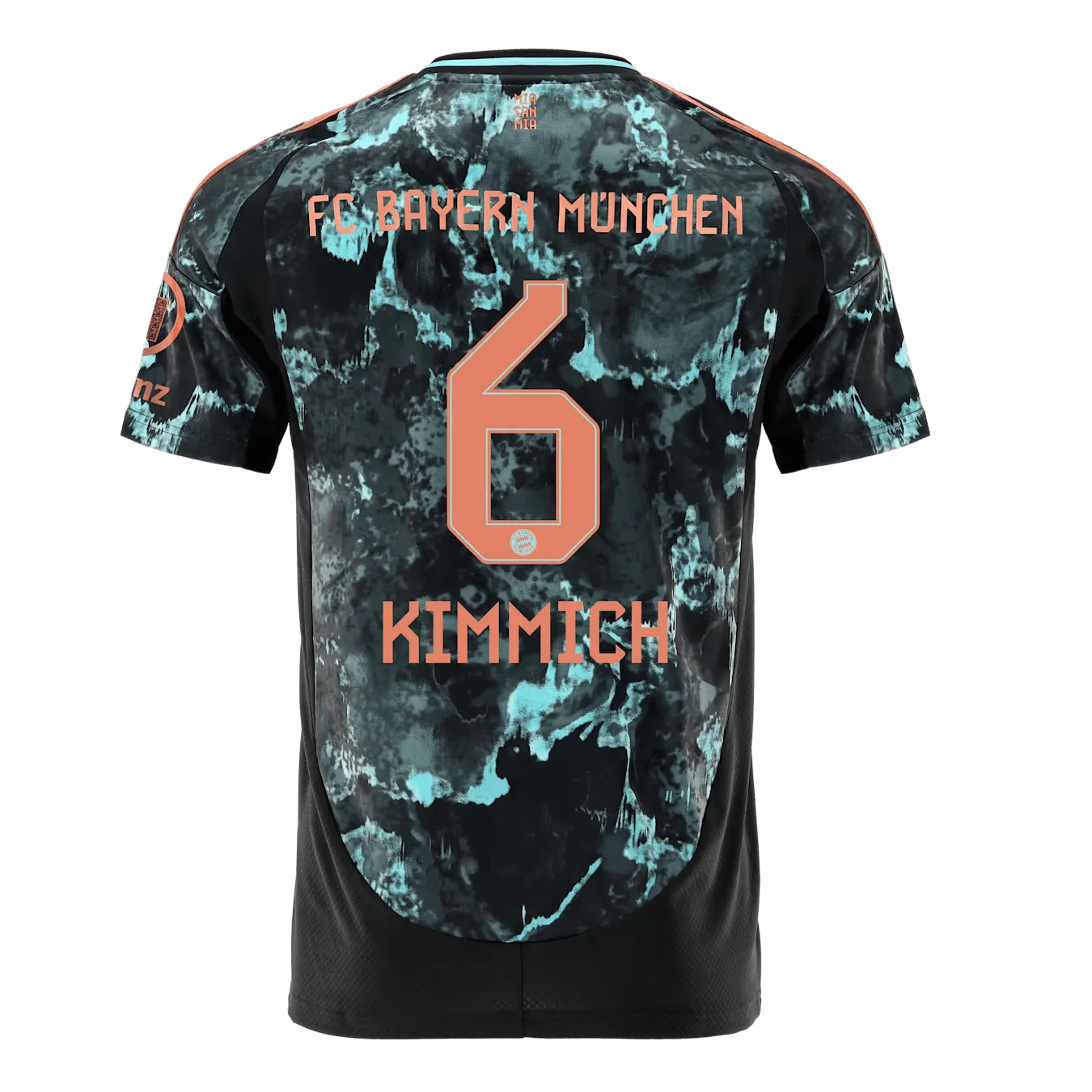 adidas 2024-25 Bayern Munich Men's Stadium Away Jersey (Kimmich)