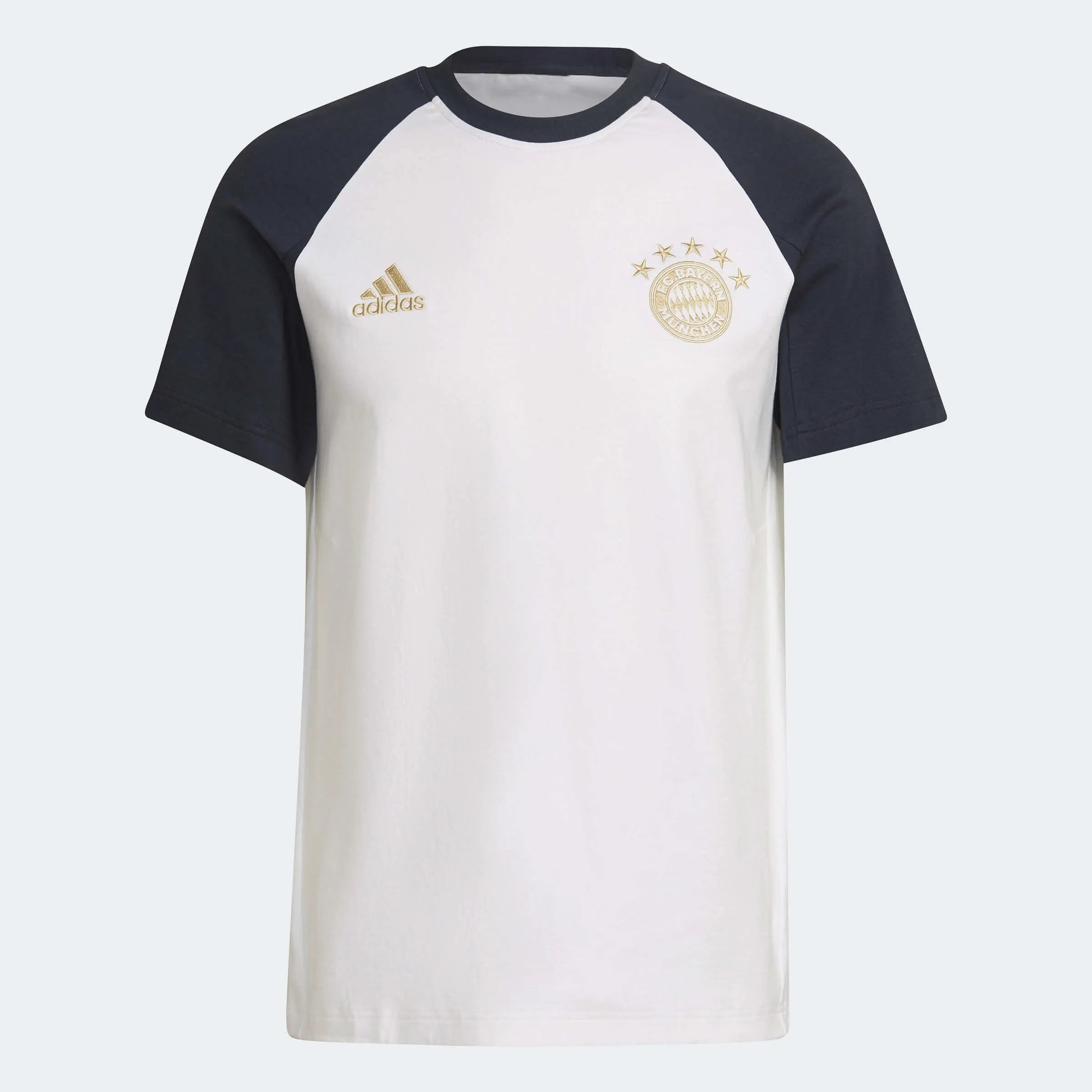 adidas 2022-23 Bayern Munich Travel Tee - White (Front)